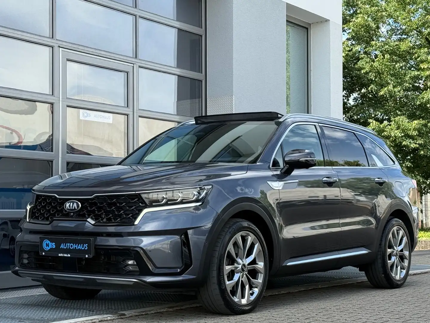 Kia Sorento SORENTO 2.2D 4WD*PLATINUM*360*PANO*BELÜFT*HUD*20 Gris - 1