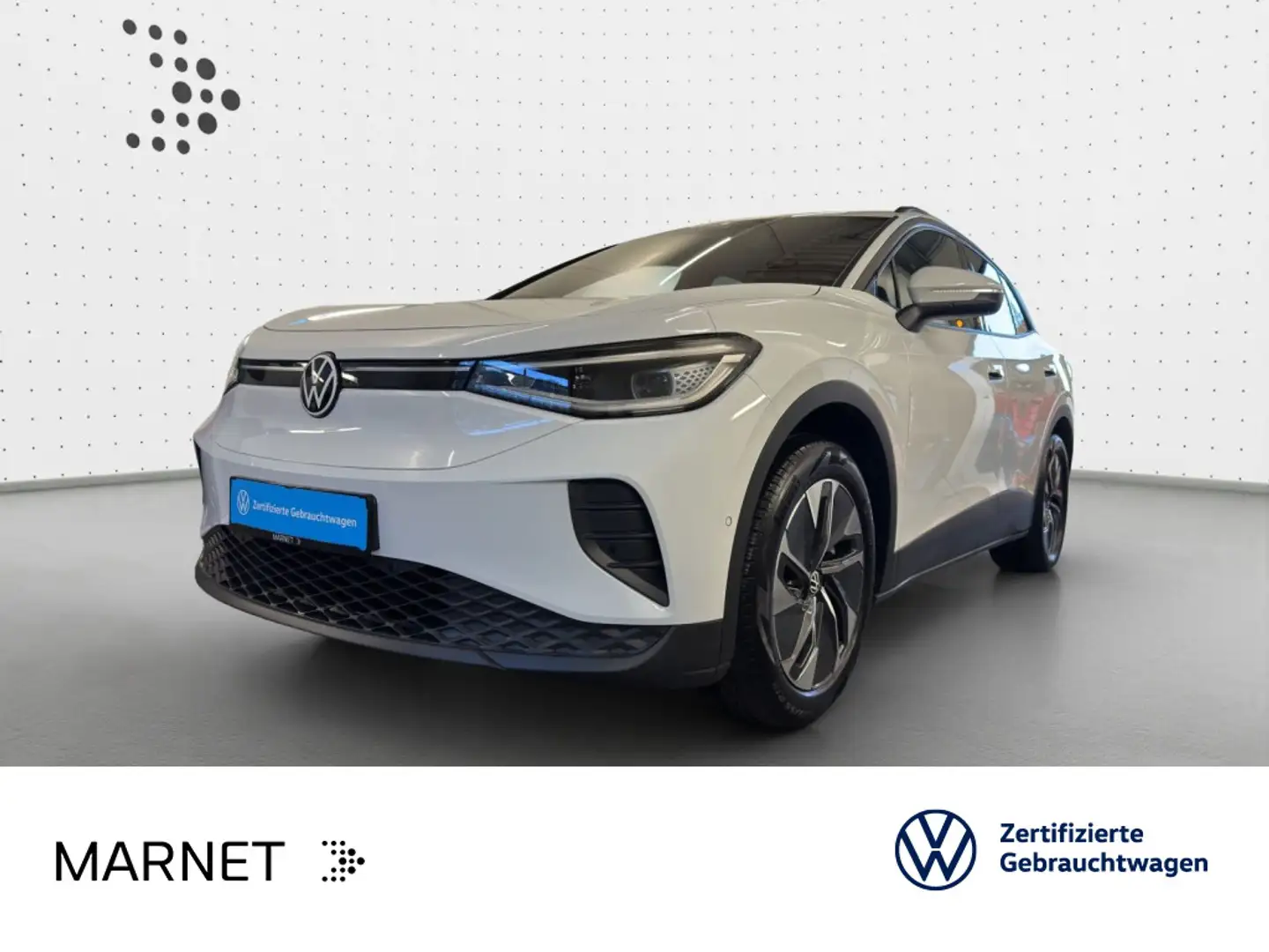 Volkswagen ID.4 Pro Performance*WÄRMEPUMPE*IQ.LIGHT*AHK*KAM Weiß - 1