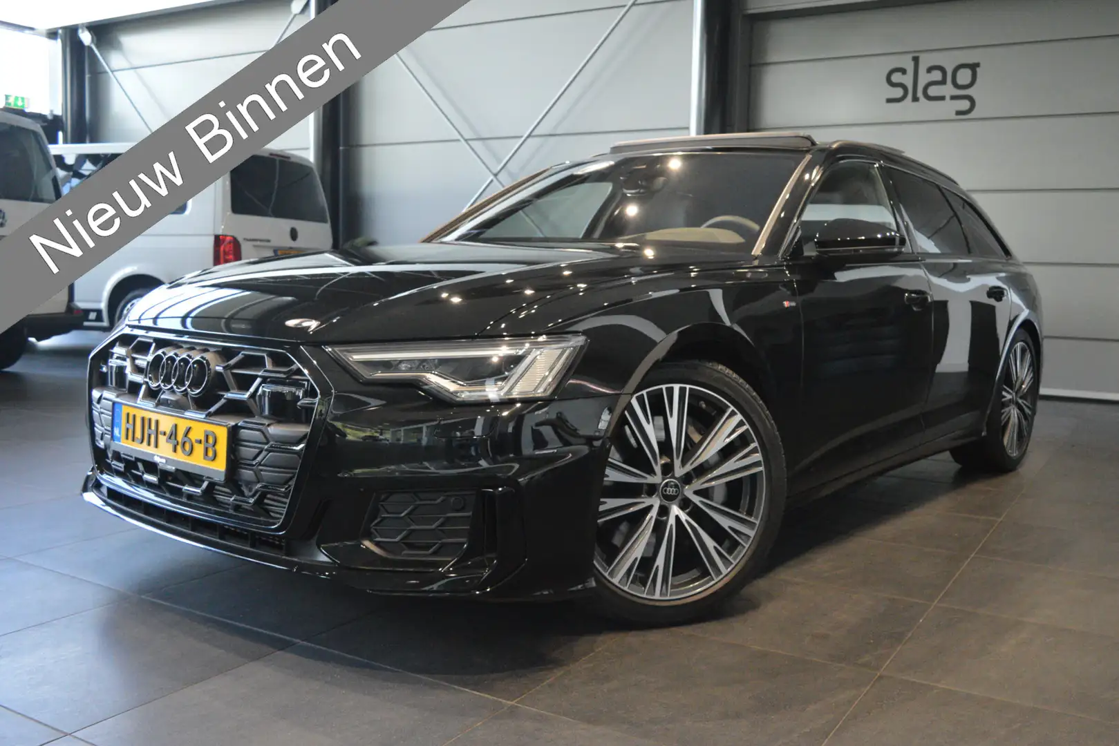 Audi A6 Avant 50 TFSI e quattro 3X S-LINE Black pano head Zwart - 1