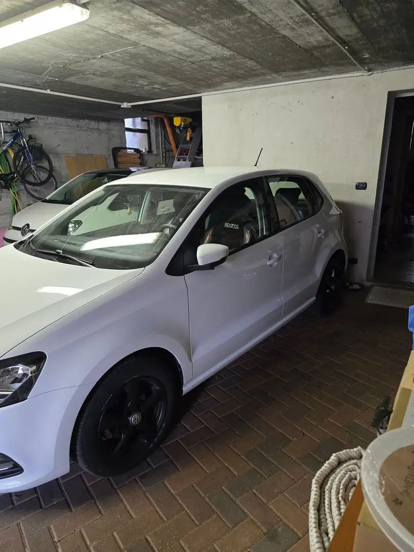 Volkswagen Polo Polo V 2014 5p 1.4 tdi Comfortline 75cv Bianco - 1