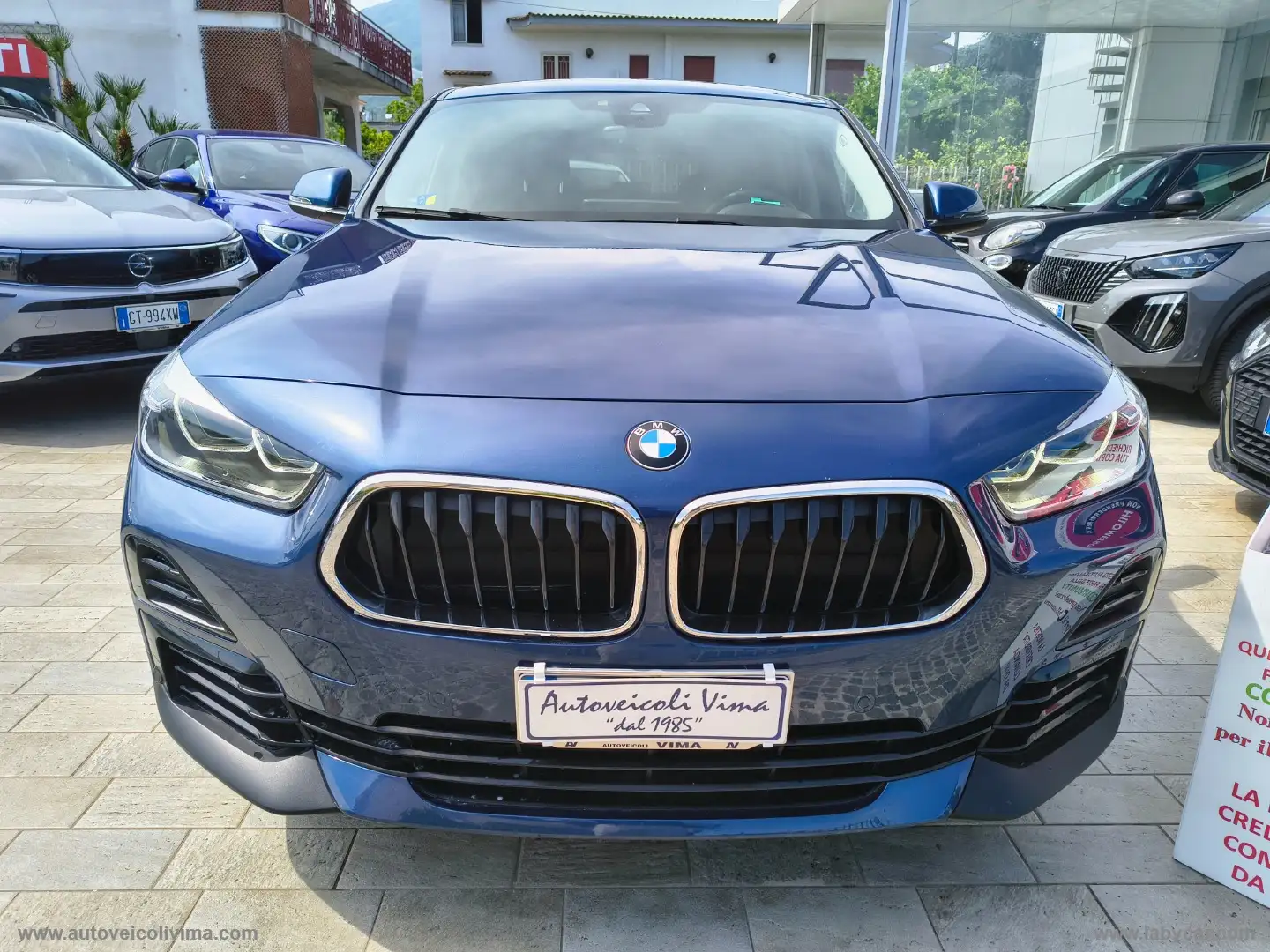 BMW X2 sDrive16d Business-X Bleu - 2