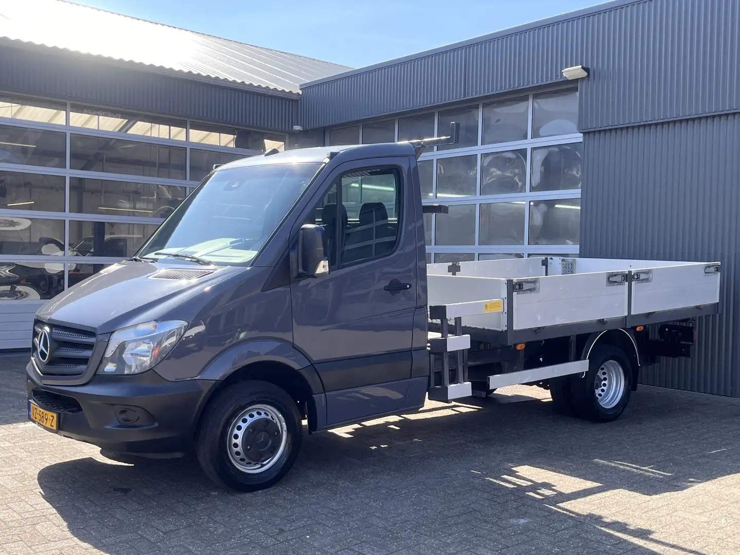 Mercedes-Benz Sprinter 513 2.2 366 Airco Trekhaak 3500kg trekgewicht 3-Pe Grijs - 2
