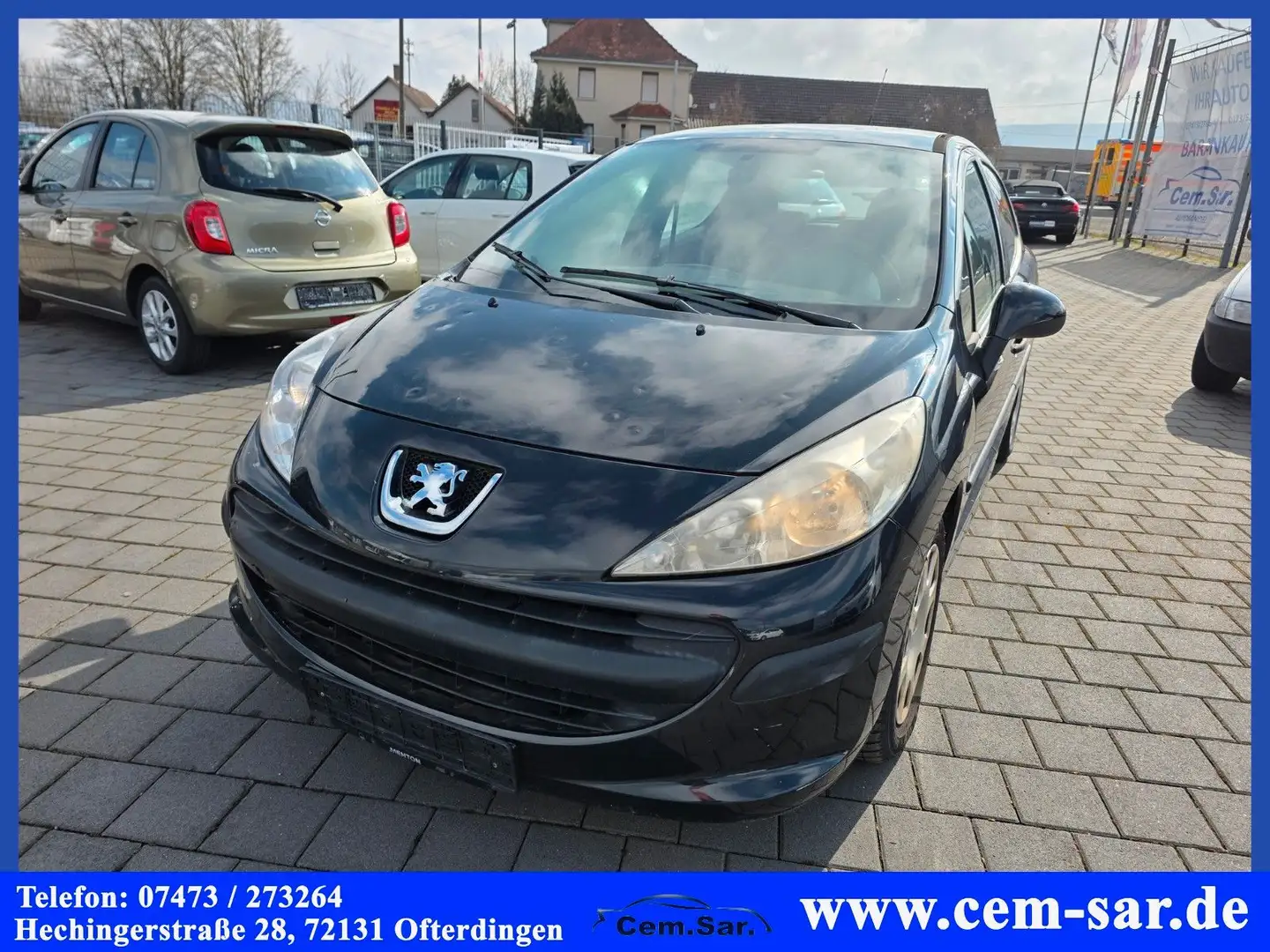 Peugeot 207 Filou aus 1.Hand *EL.Fensterheber* Nero - 2