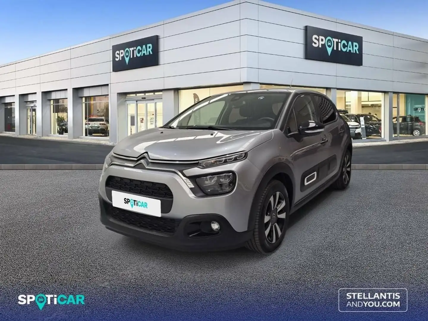 Citroen C3 PureTech 81KW (110CV) Max Gris - 1