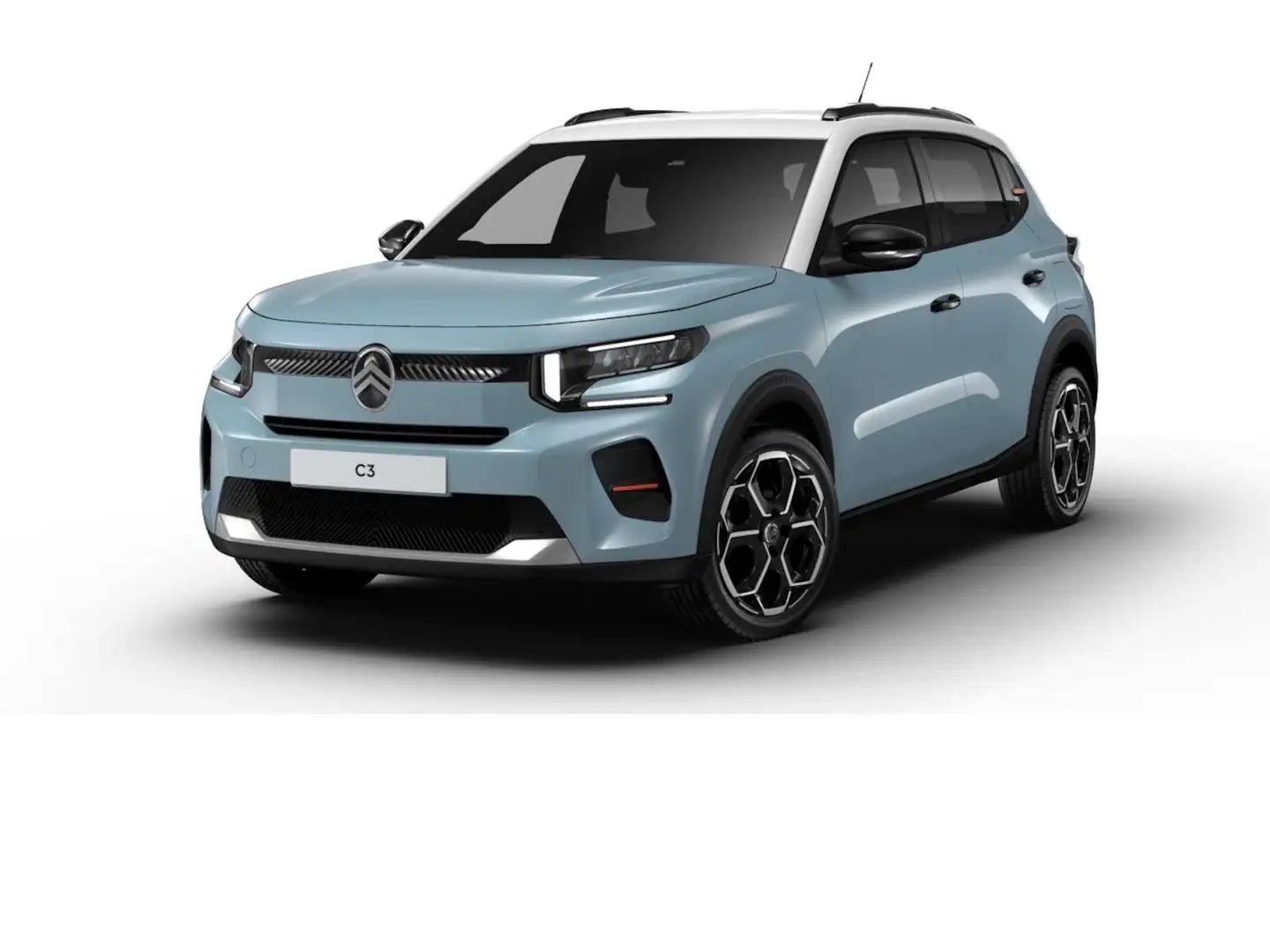 Citroen C3 MAX Turbo100 LED Alu Winterpaket Navi DAB Kamera Blau - 1