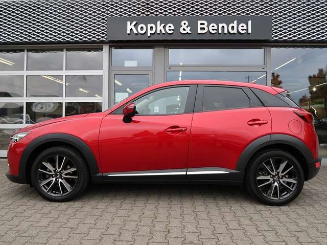 Mazda CX-3 Sports-Line*Teilleder*1.Hand*scheckheftgepflegt* M