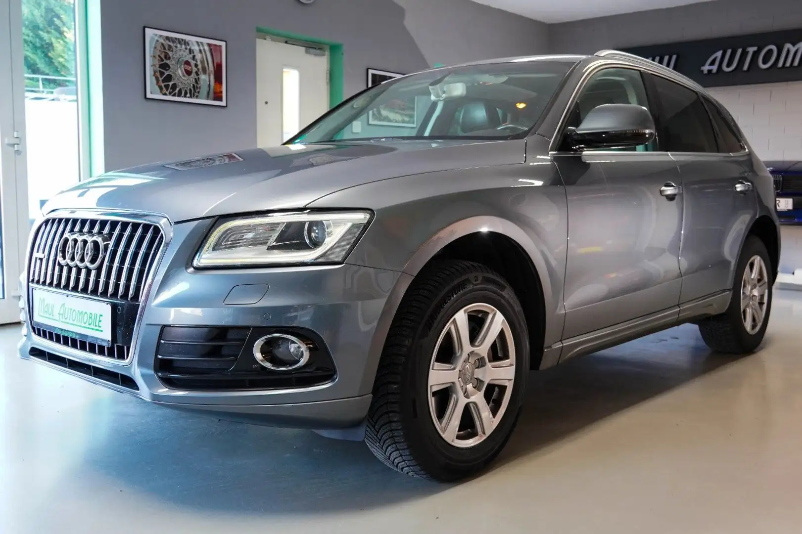 Audi Q5 2.0 TDI Quattro,Aut,Keyless,Zahnriemen neu Grijs - 1