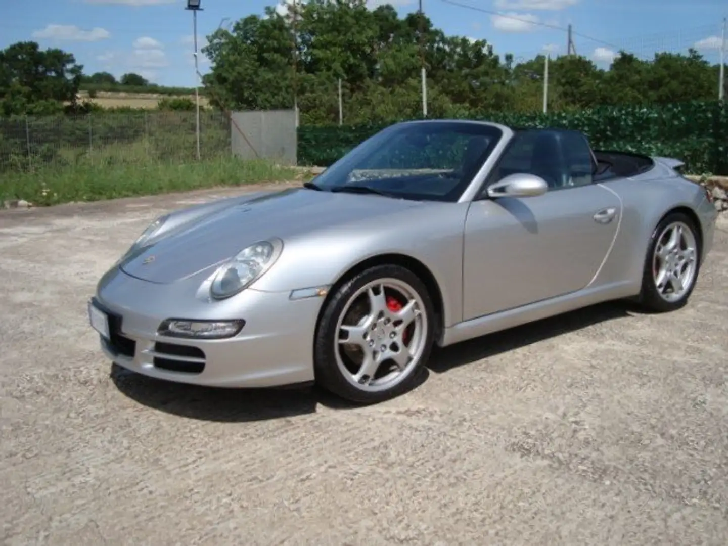 Porsche 911 (997) Cabrio 3.8 Carrera S 355CV Silber - 1