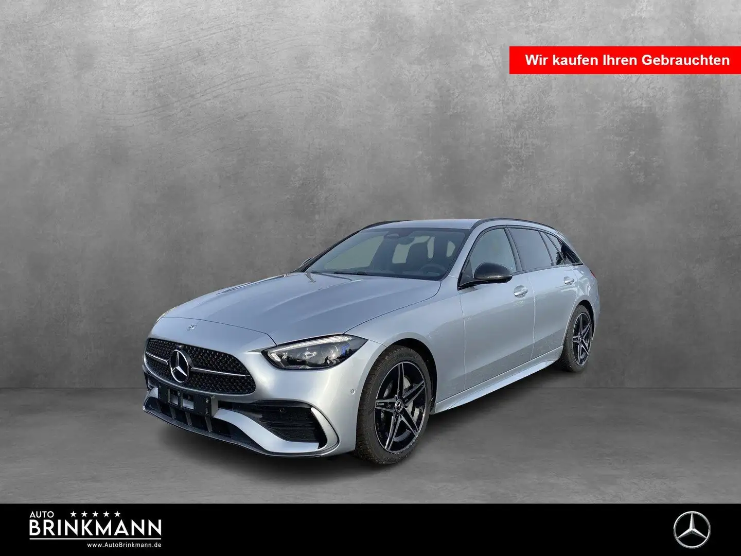 Mercedes-Benz C 220 C 220 d 4M T AMG Line/DigitalLight/AHK/EasyP SHZ Silber - 1