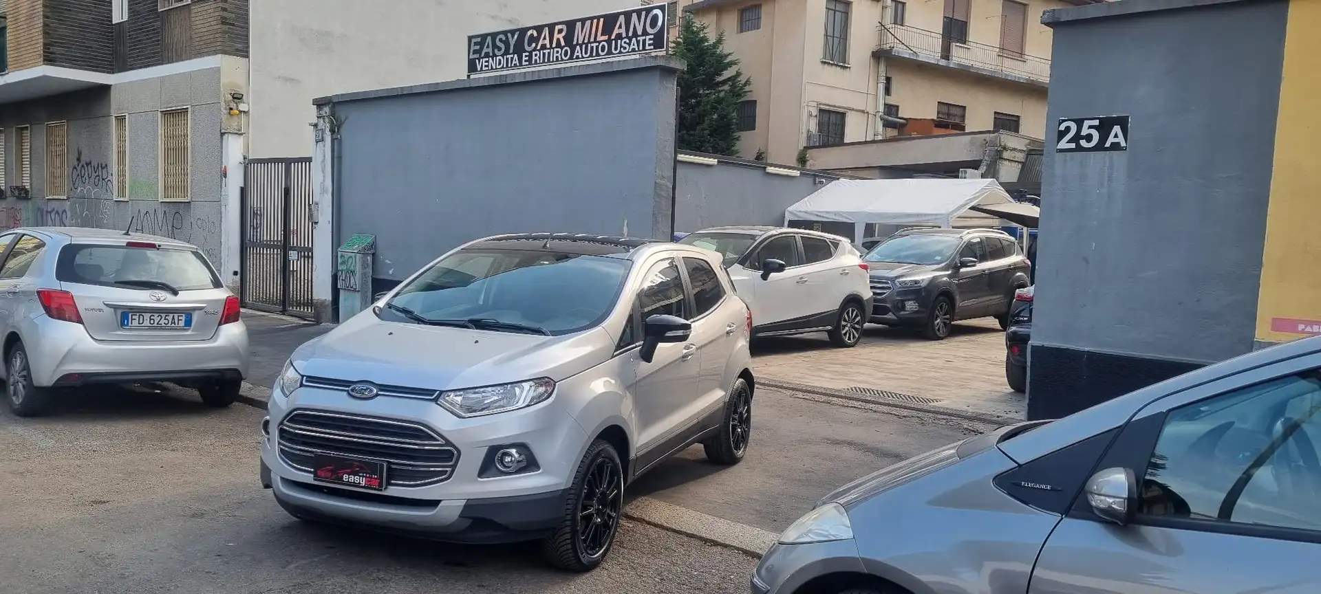 Ford EcoSport EcoSport 1.0 ecoboost Titanium S 140cv Zilver - 1