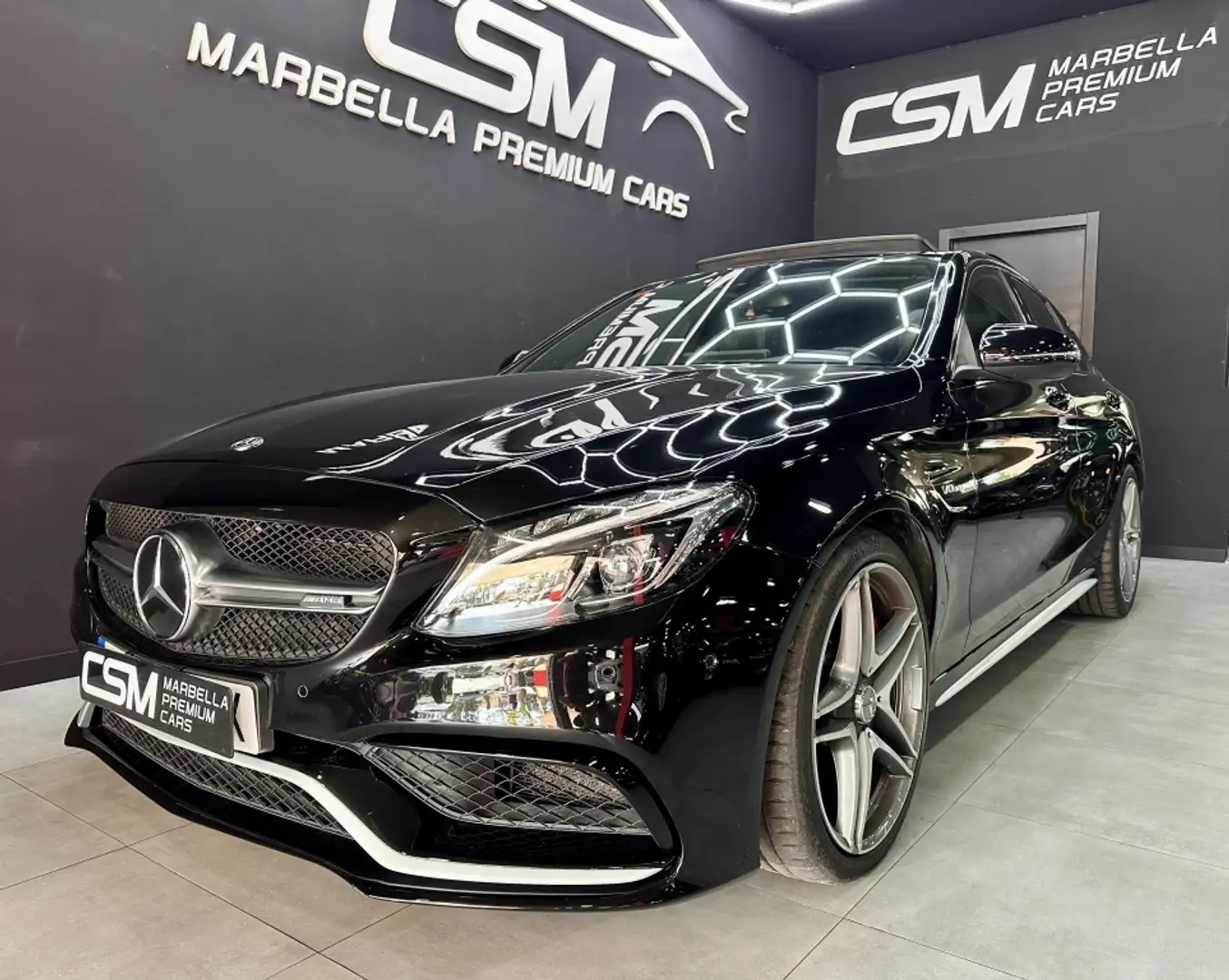 Mercedes-Benz C 63 AMG S 7G Plus Negro - 1