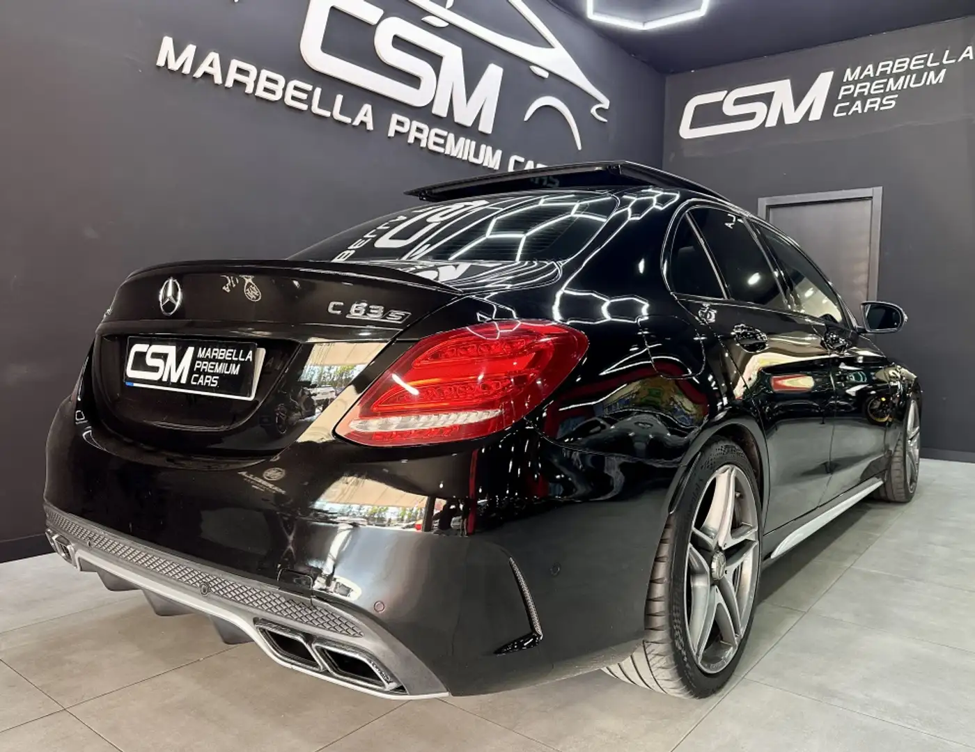 Mercedes-Benz C 63 AMG S 7G Plus Negro - 2