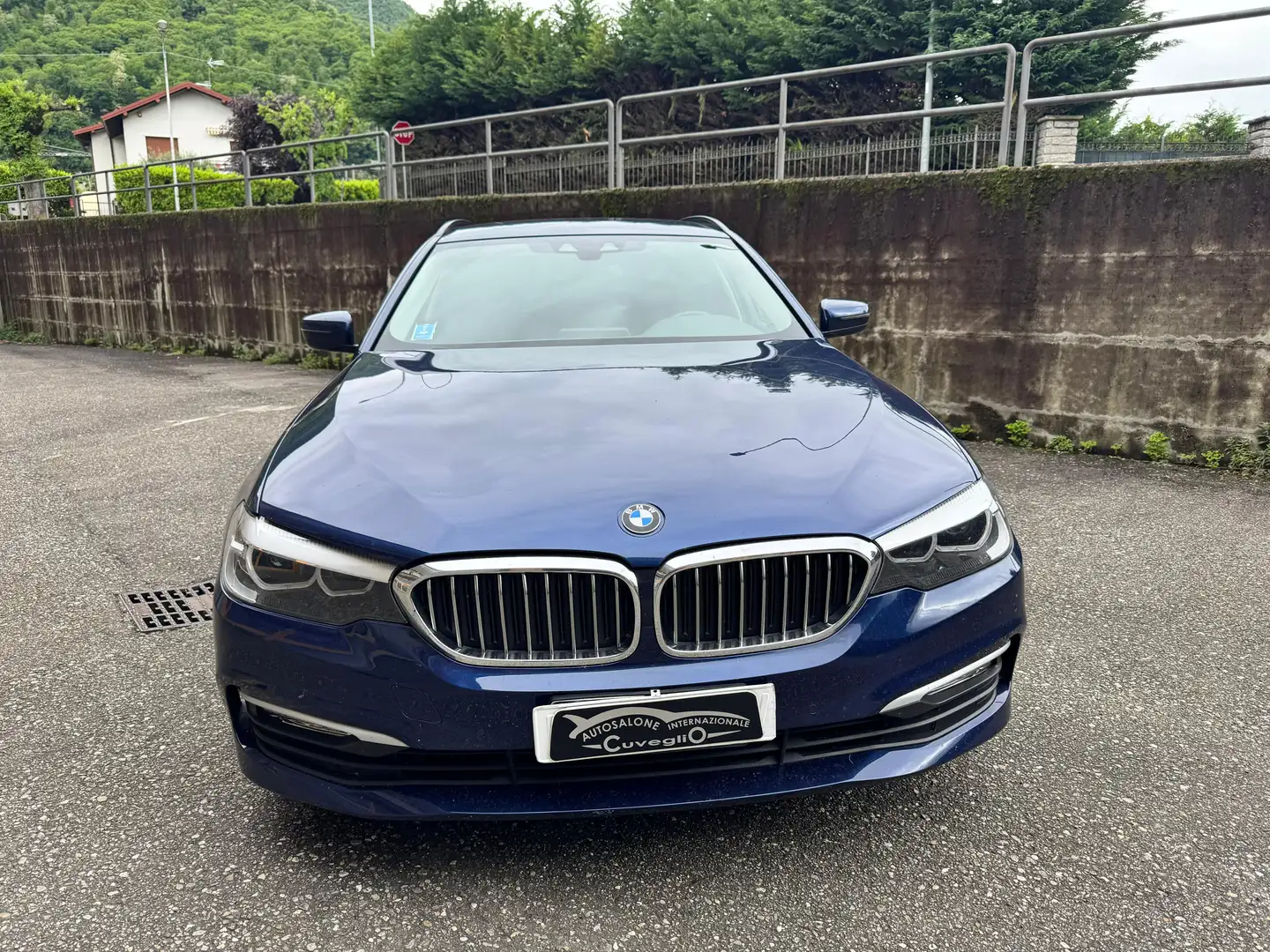 BMW 520 520d XDRIVE190cv auto Bleu - 2