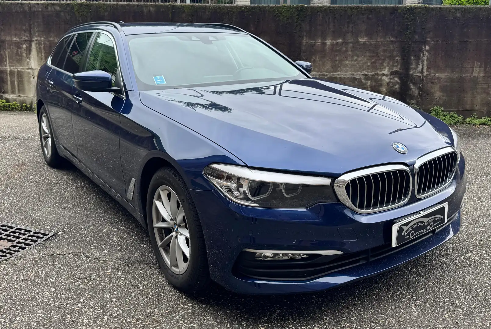BMW 520 520d XDRIVE190cv auto Bleu - 1