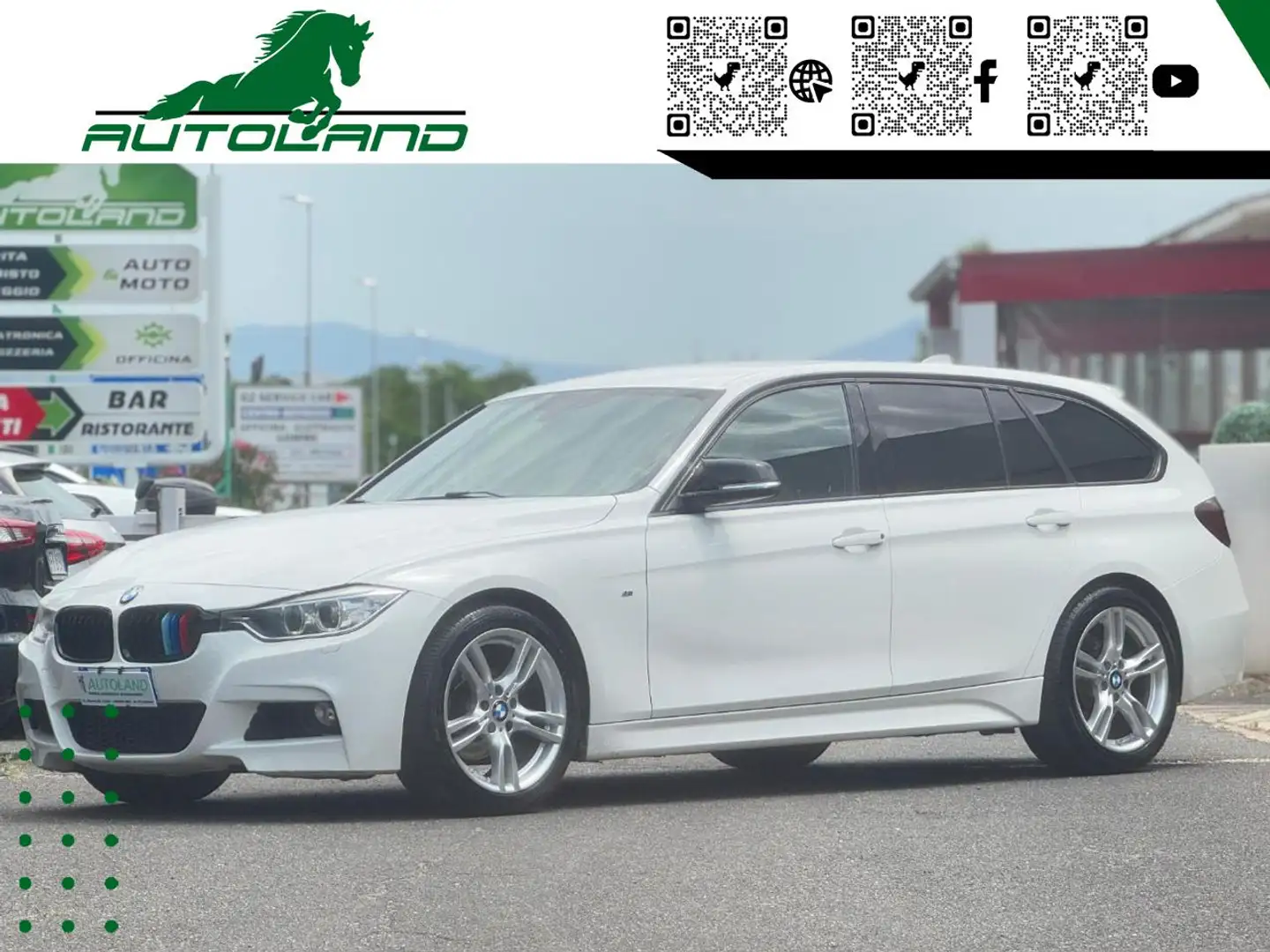 BMW 318 d Touring Msport*OttimeCondizioni*SediliRiscaldati Bianco - 1