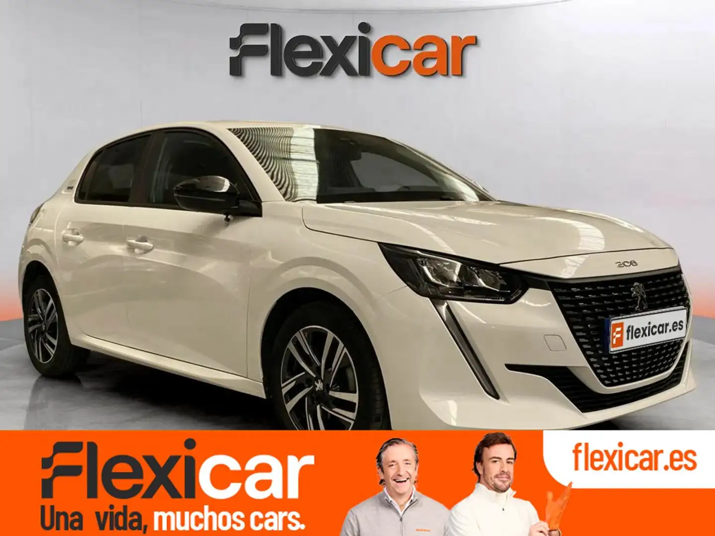 Peugeot 208 1.2 Puretech S&S Active Pack EAT8 100 Blanc - 1