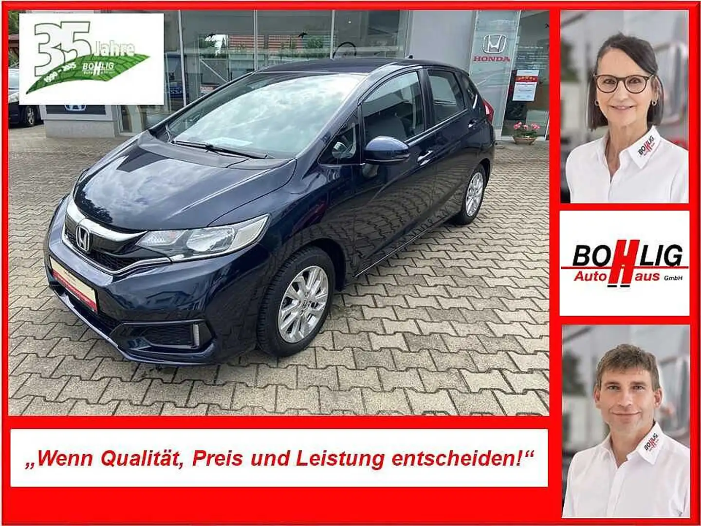 Honda Jazz 1.3 Comfort / Navigation / Standheizung Bleu - 1