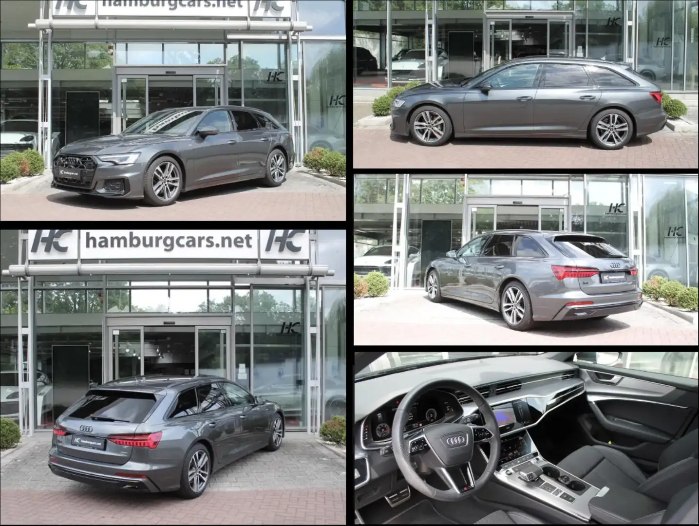 Audi A6 Avant 40 TDI S-line Quattro AHK 19" Stdhzg Mtrx... Grau - 1