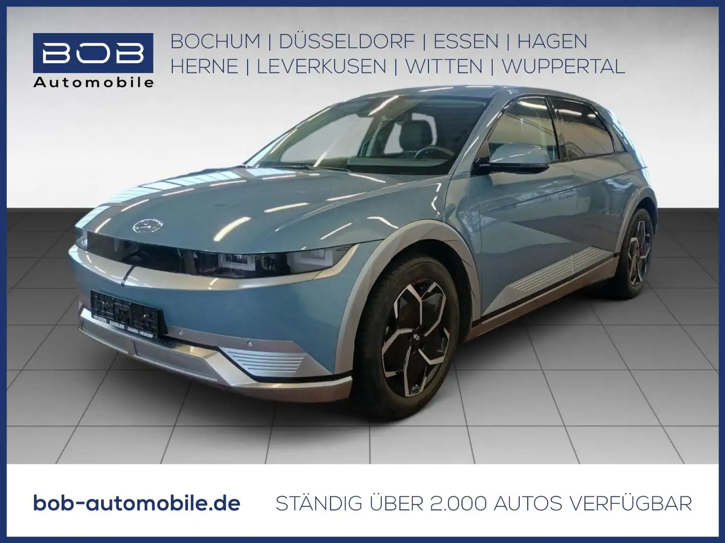 Hyundai IONIQ 5 72,6 kWh TECHNIQ NAVI LED-P. TOTWINKEL Blu/Azzurro - 1