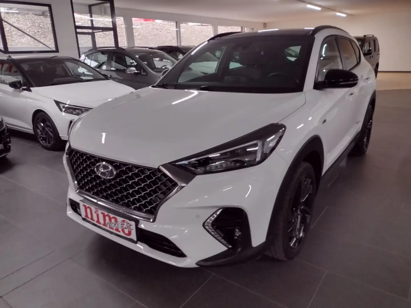Hyundai TUCSON N-Line Plus Mild-Hybrid 4WD Weiß - 2