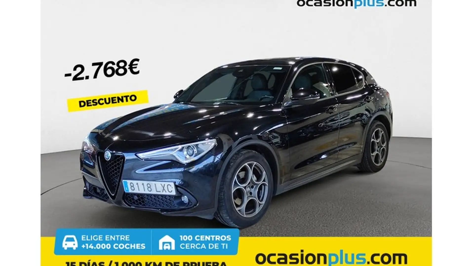 Alfa Romeo Stelvio 2.2 Sprint RWD Aut. 160 Noir - 1