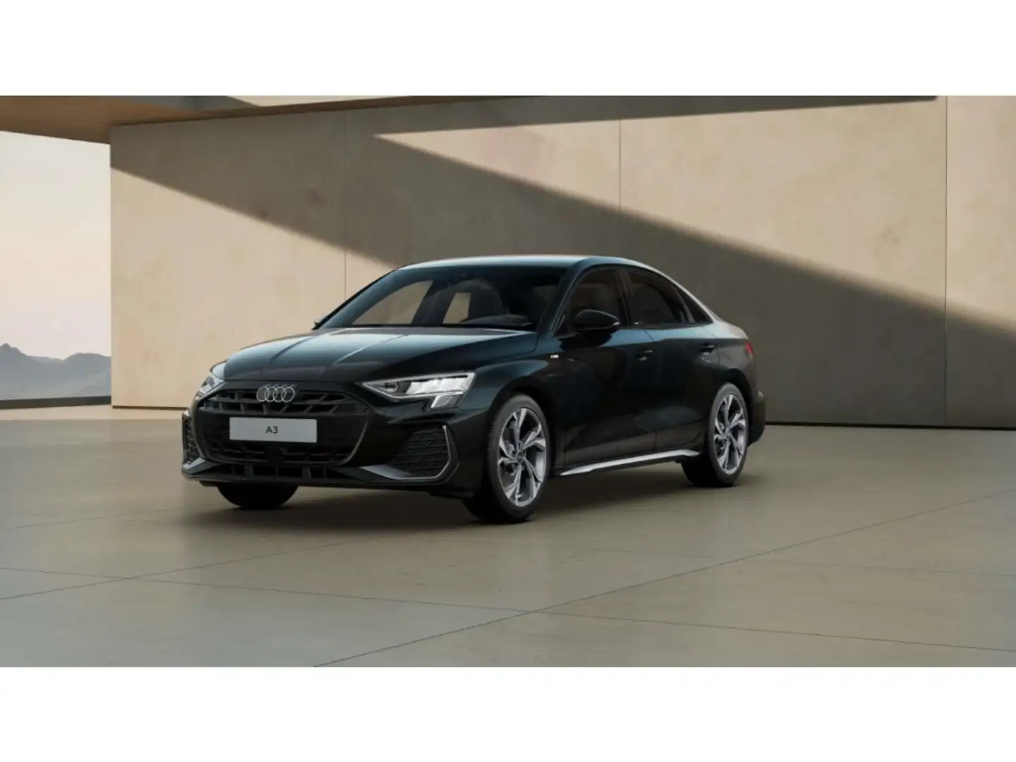 Audi A3 Limousine 35 TFSI S line Schwarz - 2