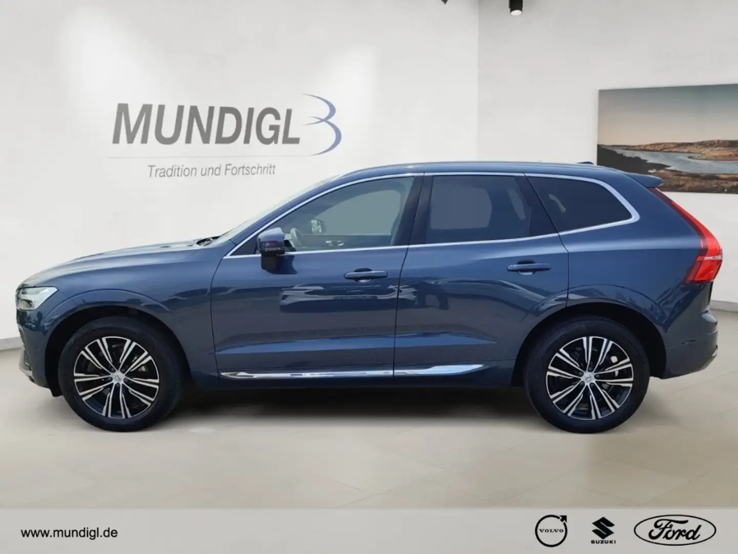 Volvo XC60 Inscription AWD B4 Navi Digitales Cockpit Memory S Blauw - 2
