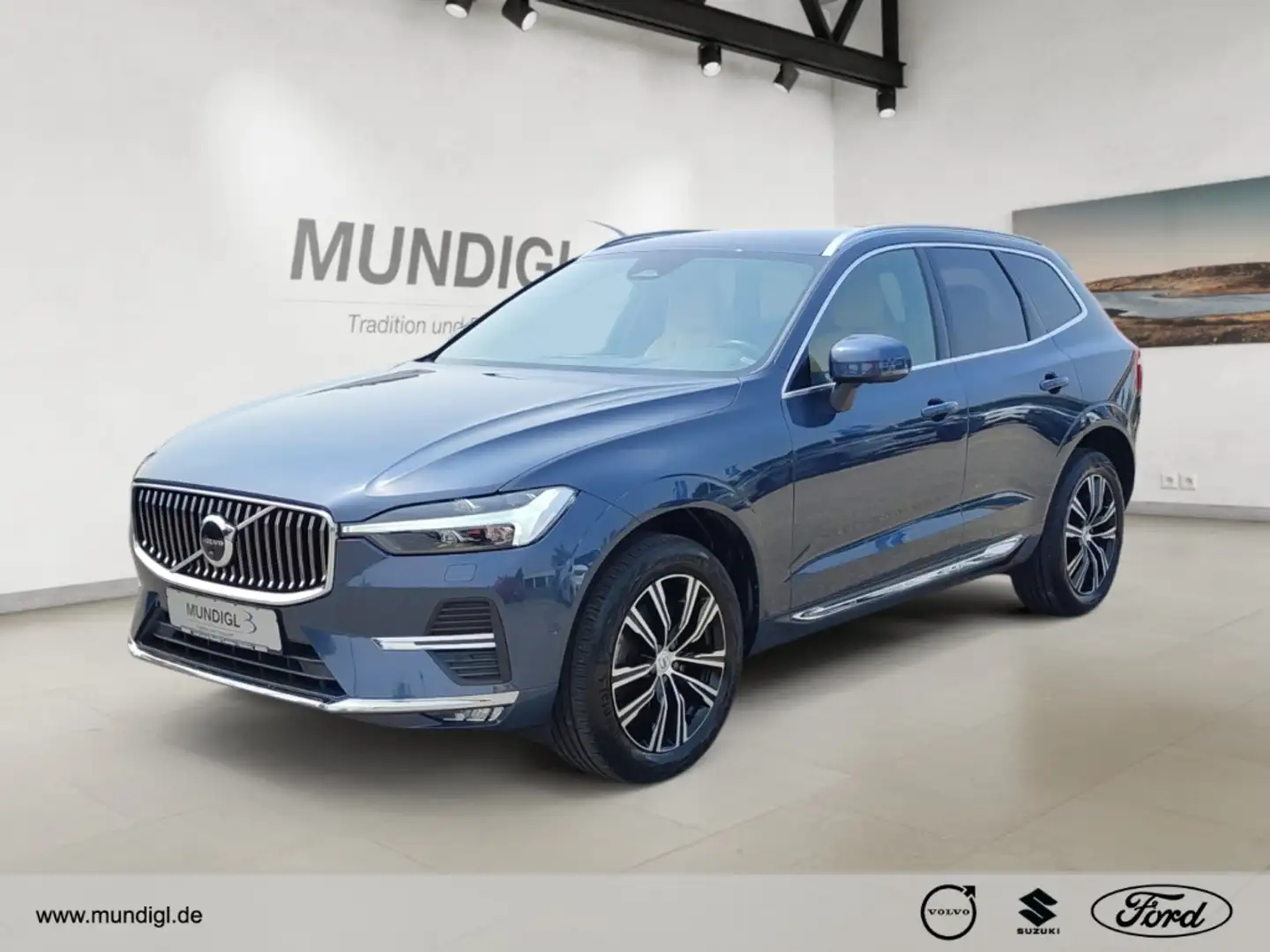 Volvo XC60 Inscription AWD B4 Navi Digitales Cockpit Memory S Blauw - 1