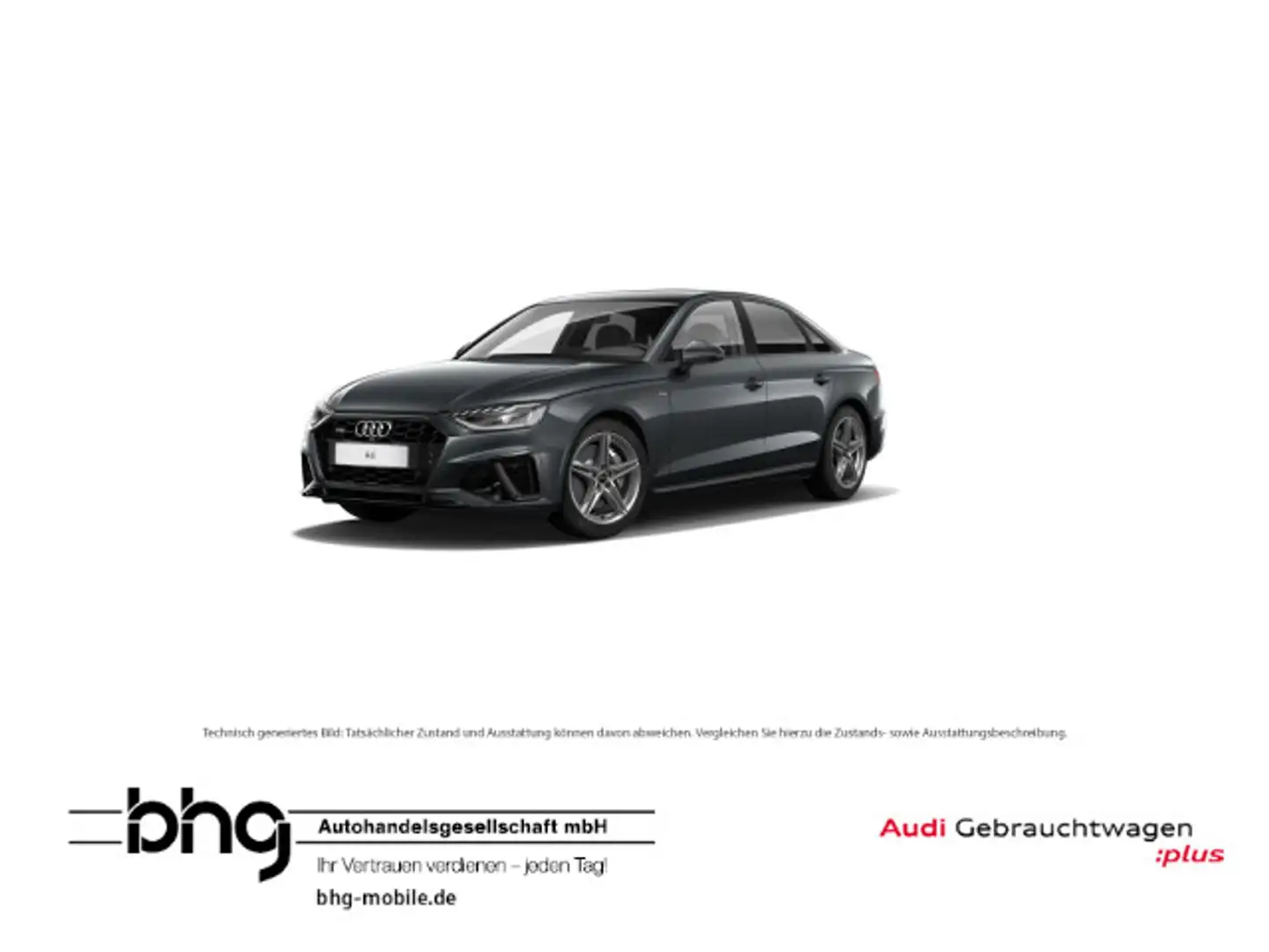 Audi A4 50 TDI quattro tiptronic S line Grau - 1