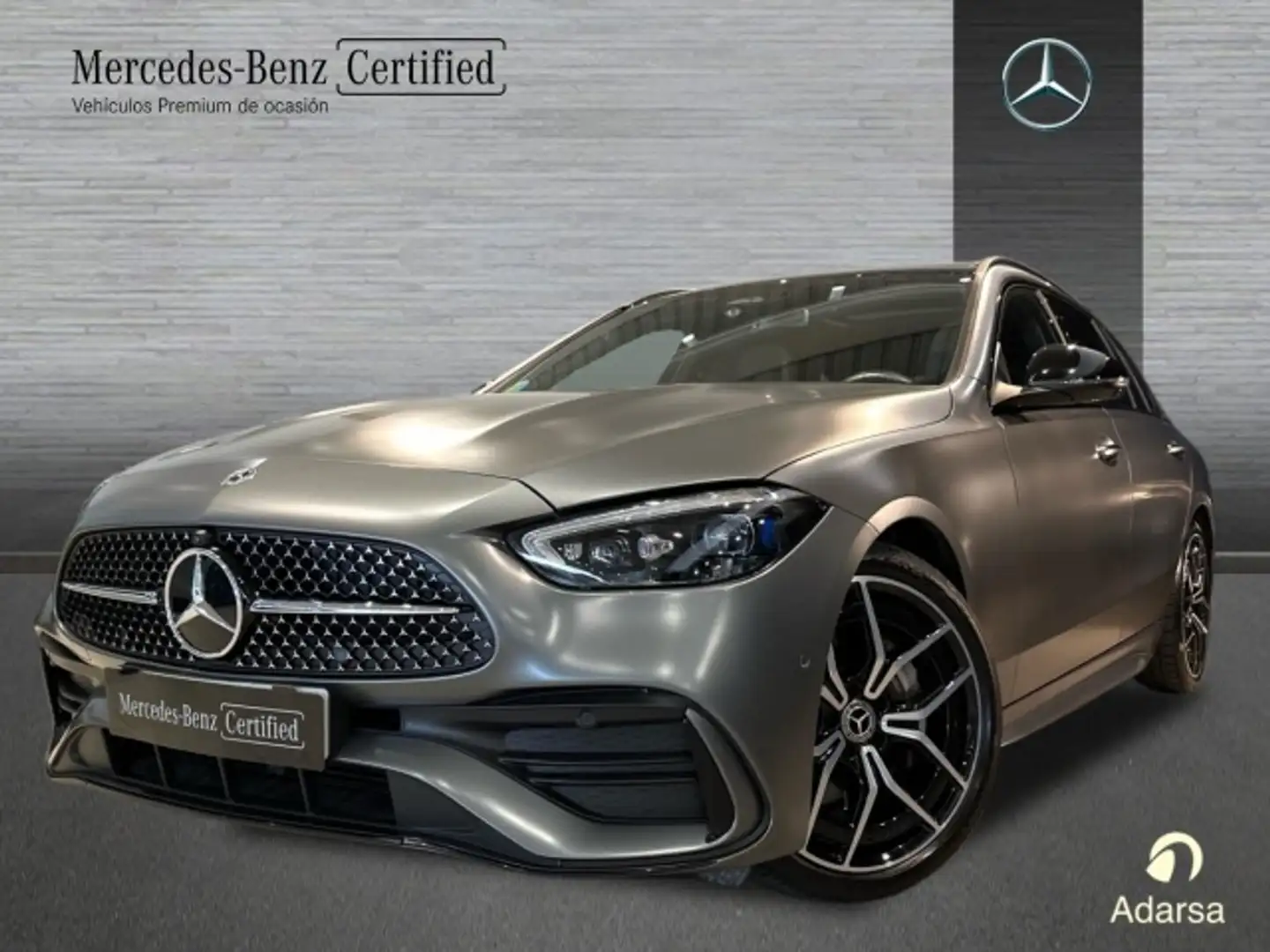 Mercedes-Benz C 220 Estate 220d 4Matic 9G-Tronic Gris - 1