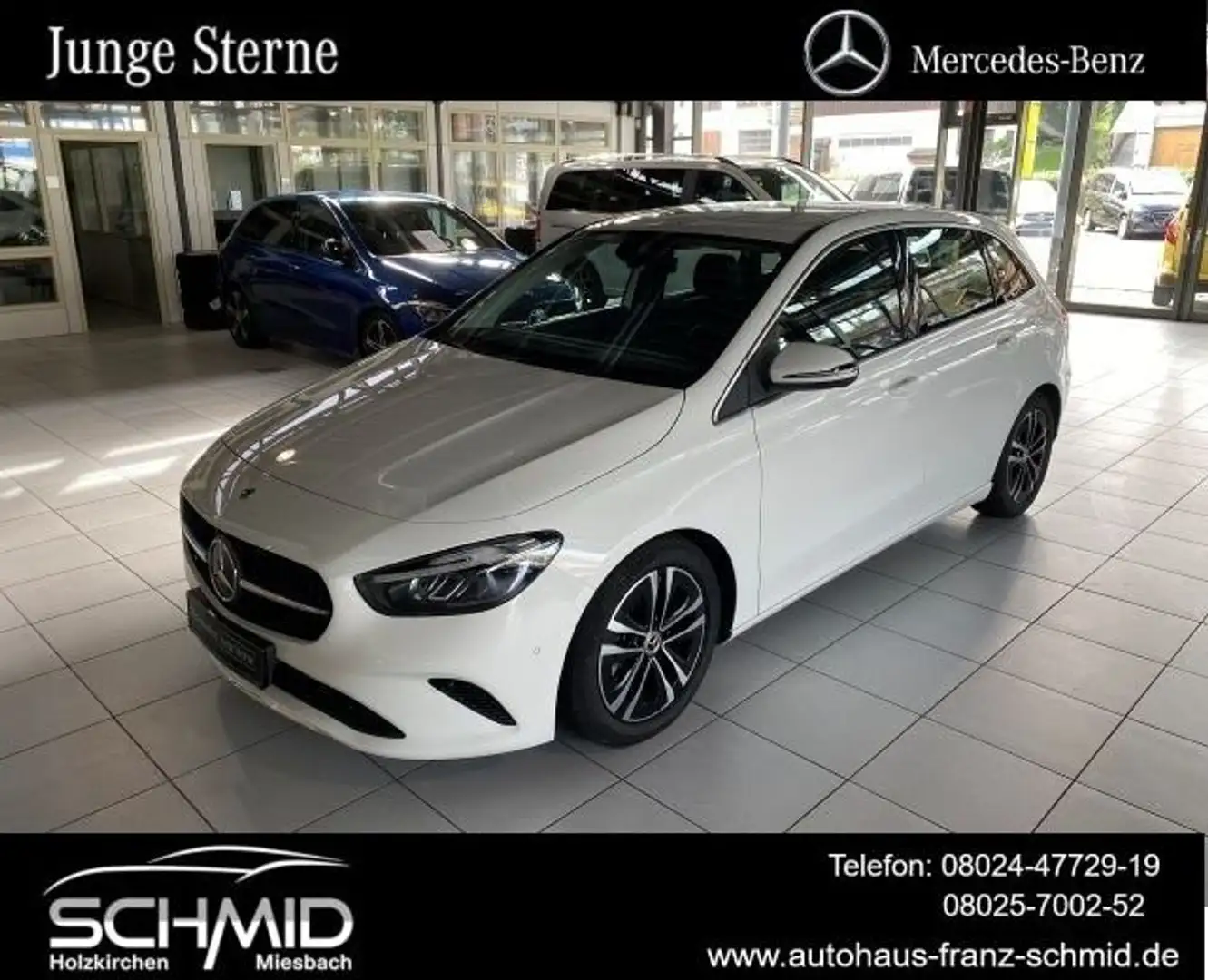 Mercedes-Benz B 200 Progressive Line Advanced Totwinkel Winter Weiß - 1