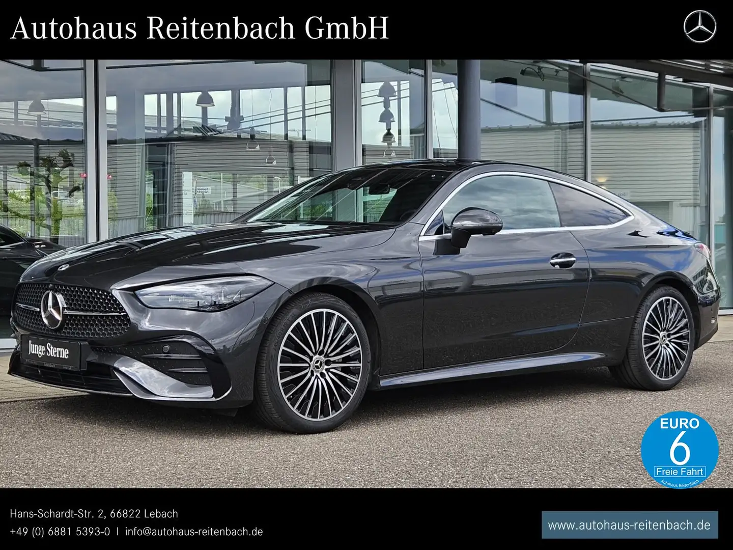 Mercedes-Benz CLE 300 CLE300 4M AMG+PANO+BURMES 360°+DISTR+360°+KEYLES Gri - 1