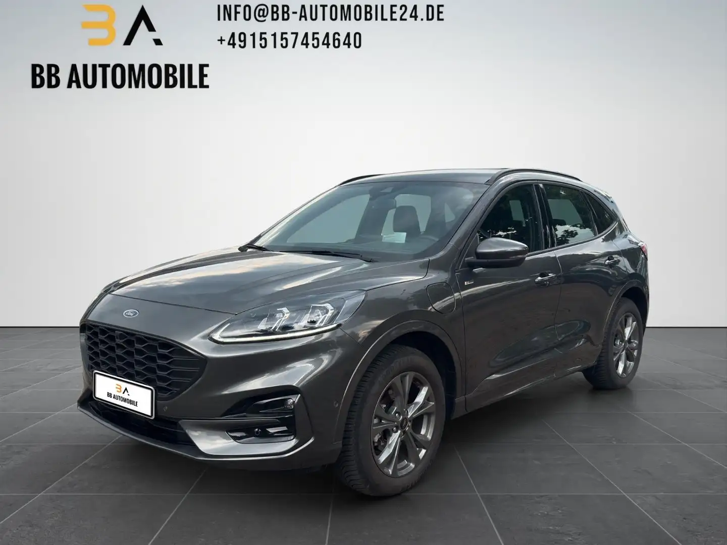 Ford Kuga Plug-In Hybrid ST-Line ACC HUD CAM AHK LED Gris - 1