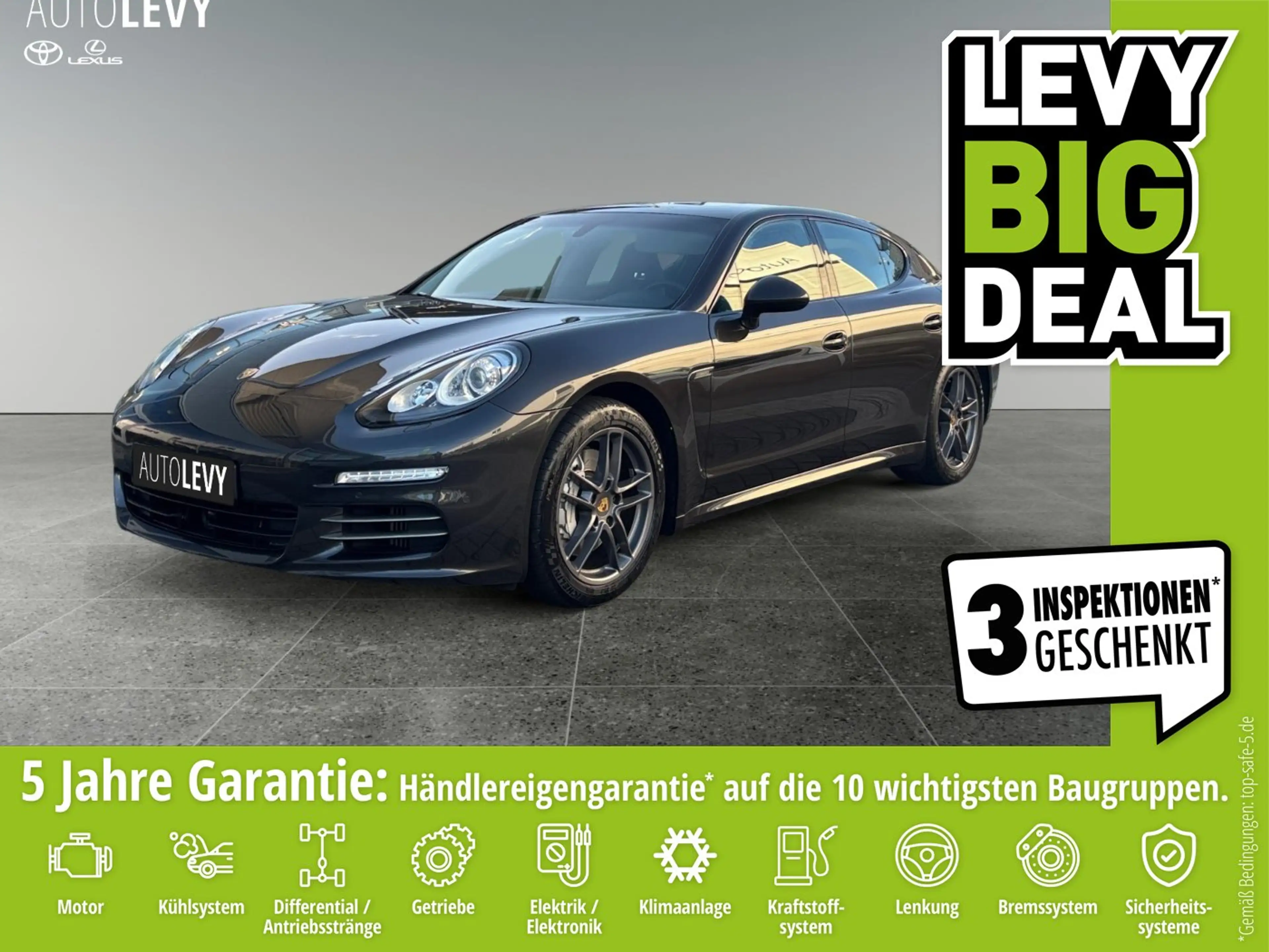 Porsche Panamera 3.0 4S LIFT/SOFT/BOSE/LEDER