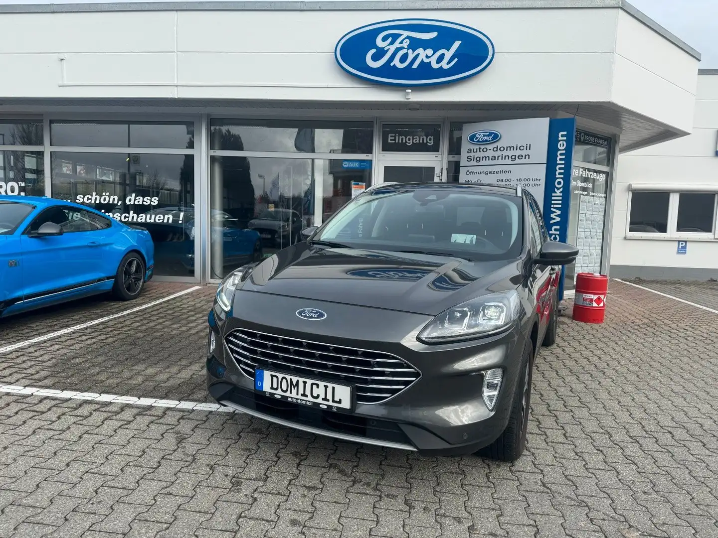 Ford Kuga Plug-In Hybrid Titanium X 225PS LED AHK B&O Grijs - 1