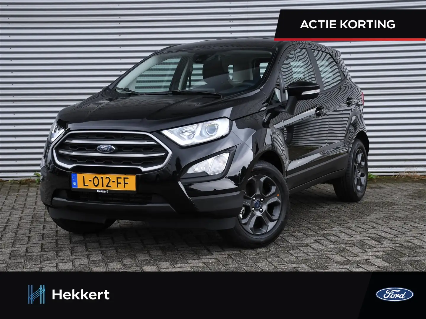 Ford EcoSport Connected 1.0 EcoBoost 100pk CRUISE | 16''LM | DAB Zwart - 1