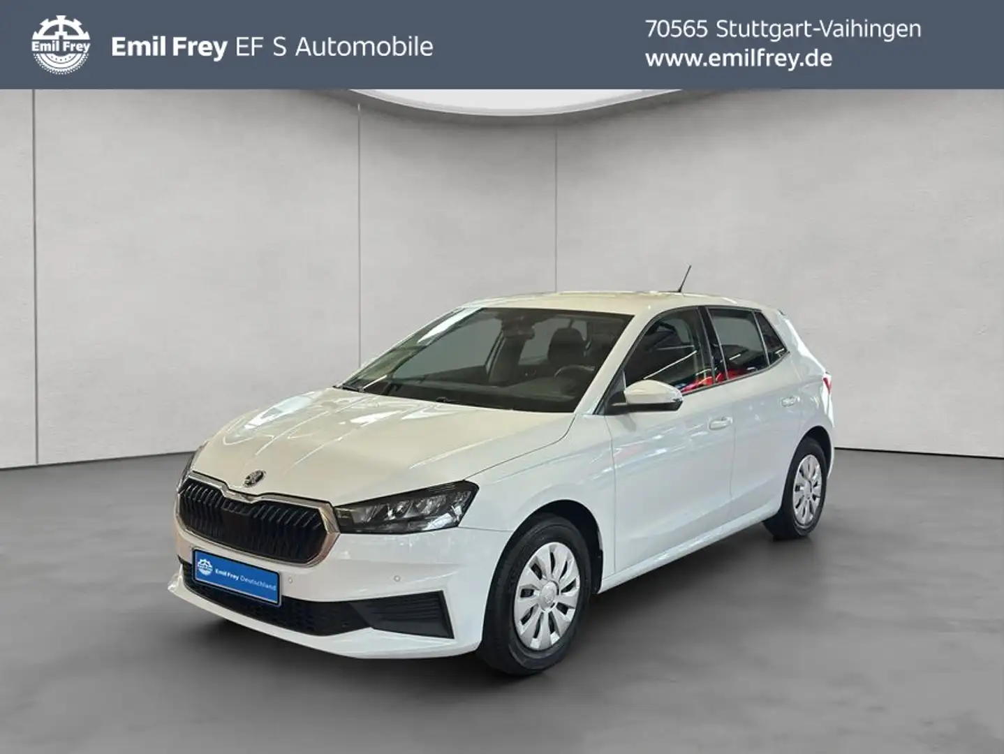 Skoda Fabia 1.0 TSI DSG Ambition Blanc - 1