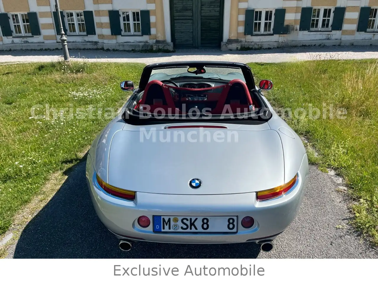 BMW Z8 silber/rotschwarz Ex Italia Scheckheft BMW, foto 6