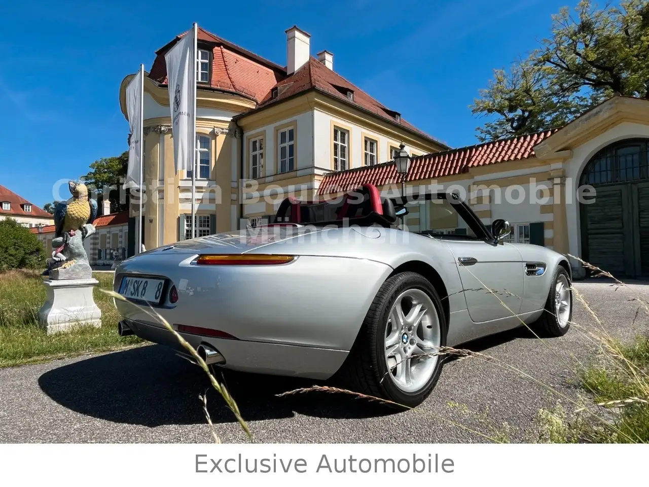 BMW Z8 silber/rotschwarz Ex Italia Scheckheft BMW, foto 9