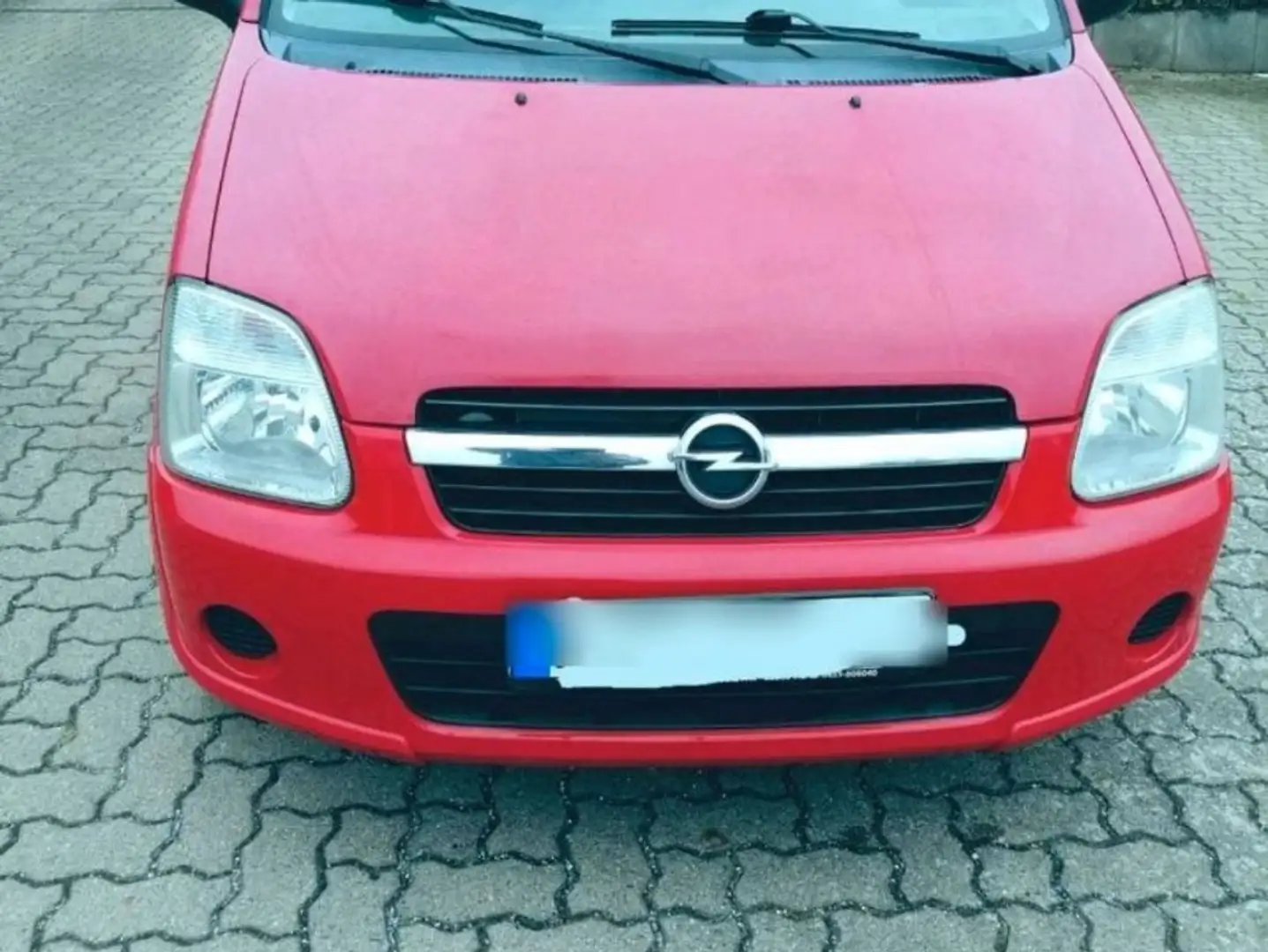 Opel Agila 1.0 12 V Kırmızı - 1
