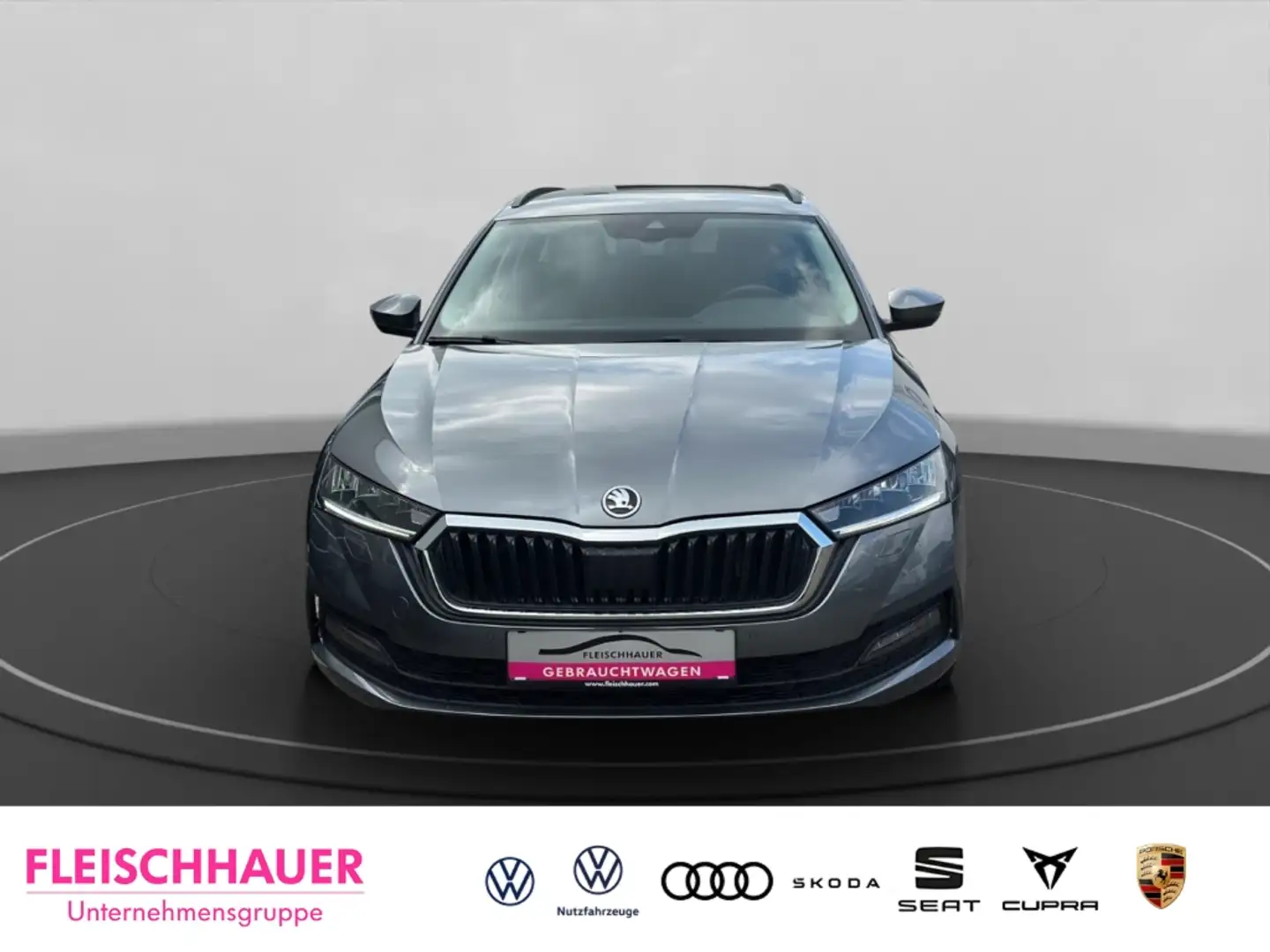 Skoda Octavia Combi 2,0TDI Clever Navi,Kamera,PDC Gris - 2