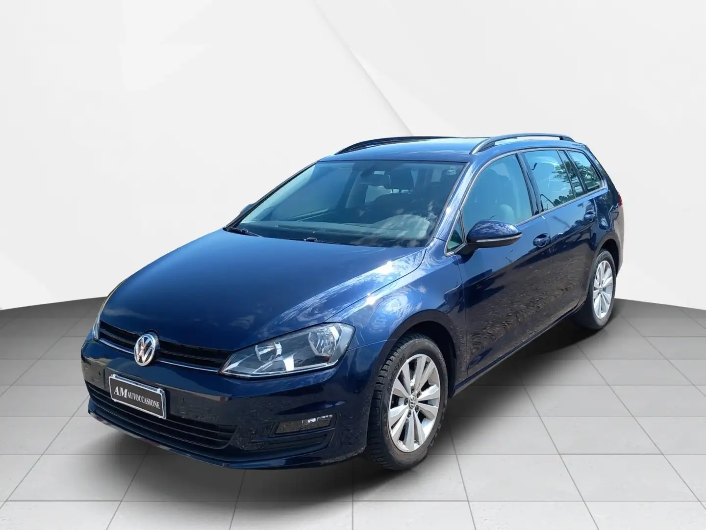 Volkswagen Golf Variant 1.6 tdi (btdi) Comfortline Business 110cv Blu/Azzurro - 1