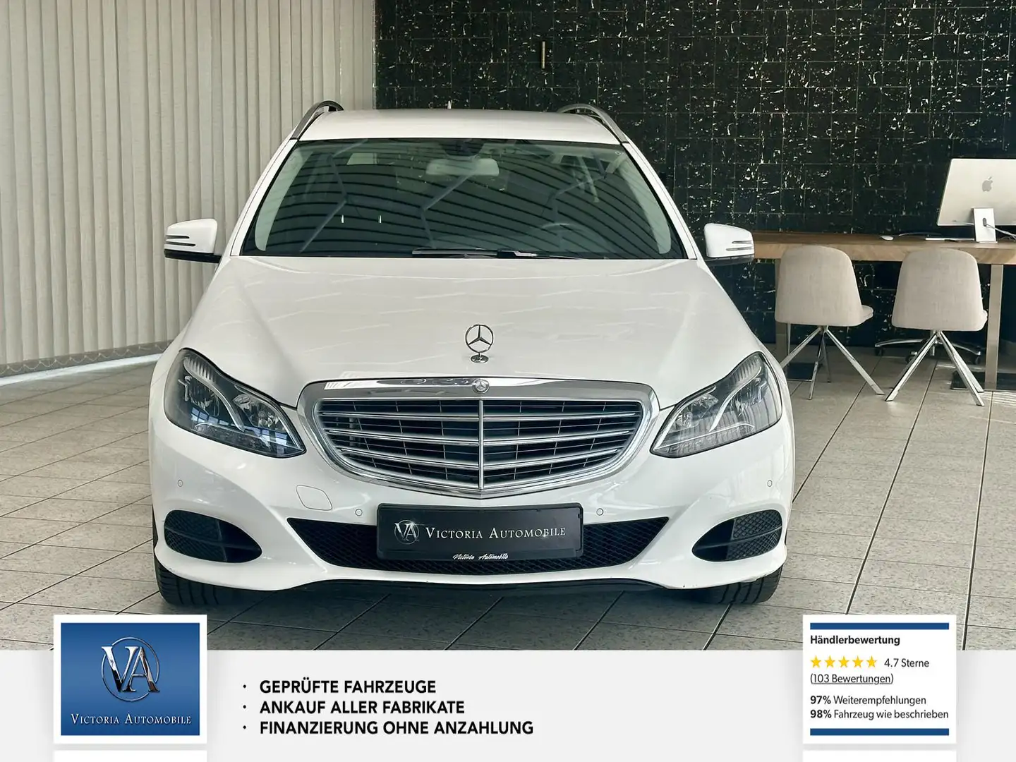 Mercedes-Benz E 250 CGI BlueEfficiency 1 Hand, Scheckheft, Alb - 2