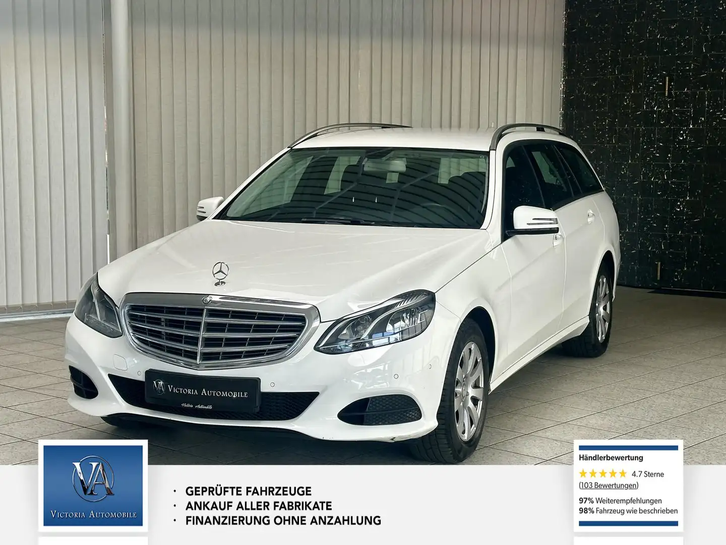 Mercedes-Benz E 250 CGI BlueEfficiency 1 Hand, Scheckheft, Alb - 1