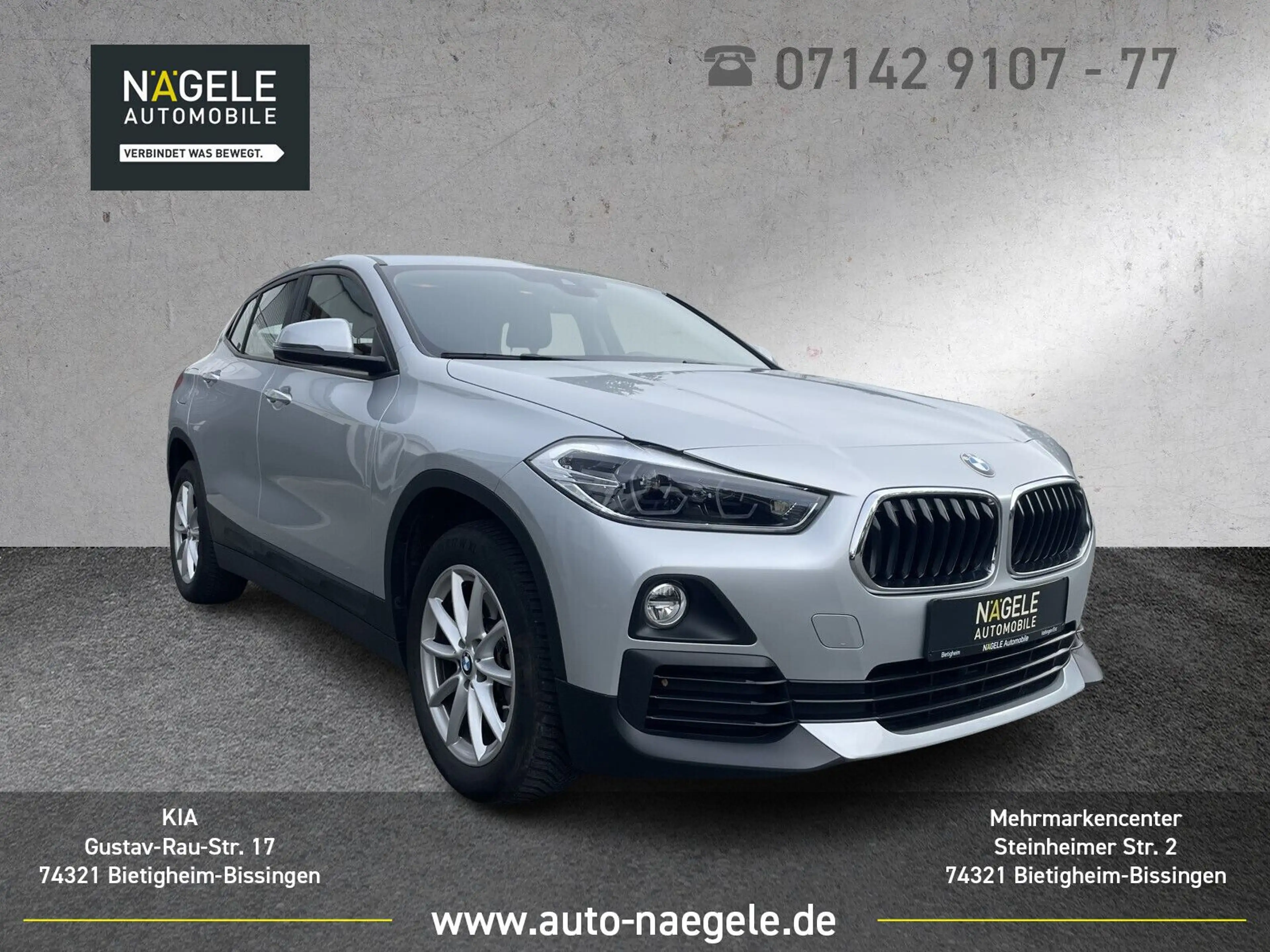 BMW X2 xDrive20i Automatik+AHK+NAVI+LED+PDC+SHZ Navi