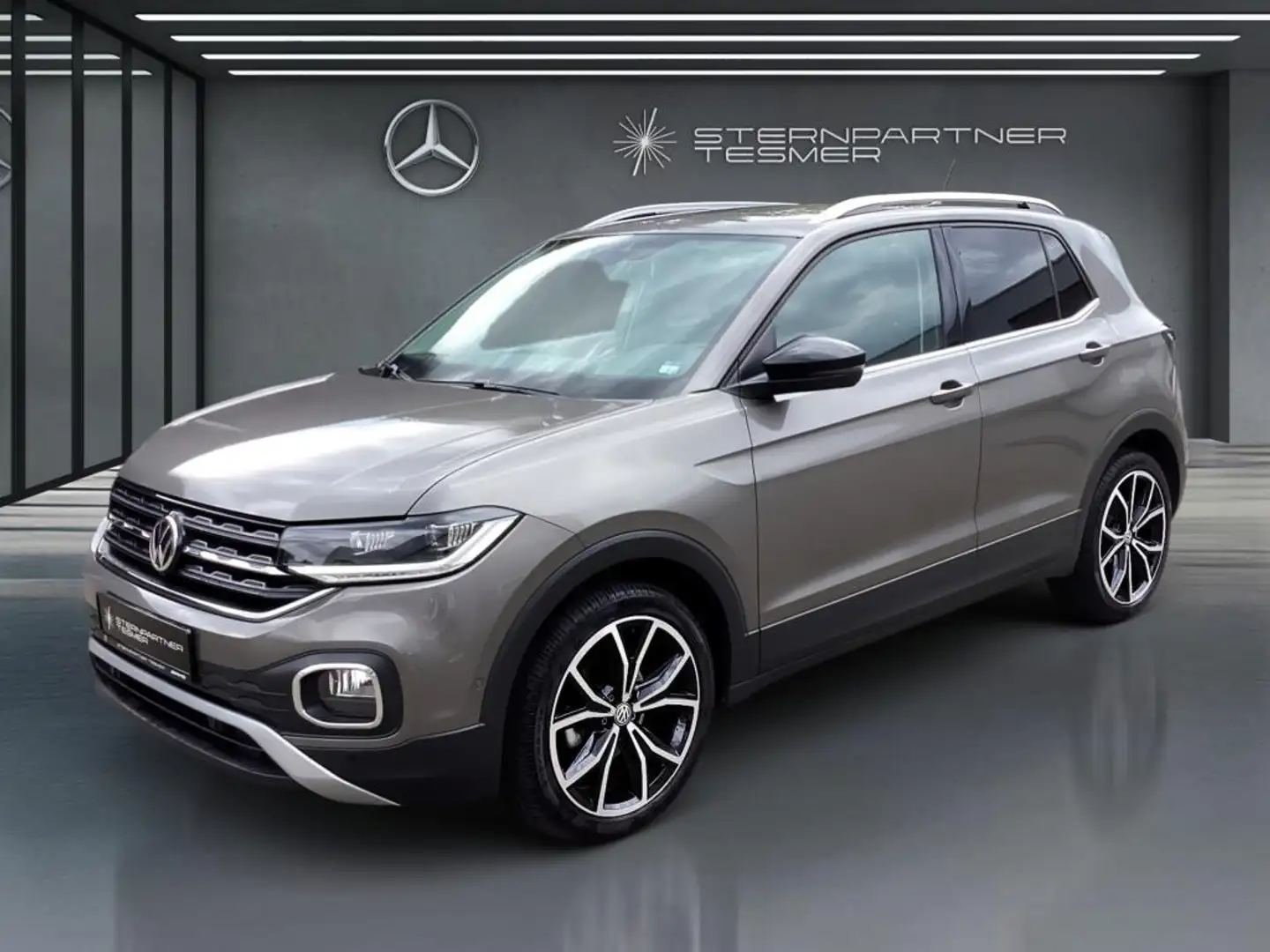 Volkswagen T-Cross 1.0 TSI High+ACC+Kamera+AUT+VirtualCockp Gris - 2