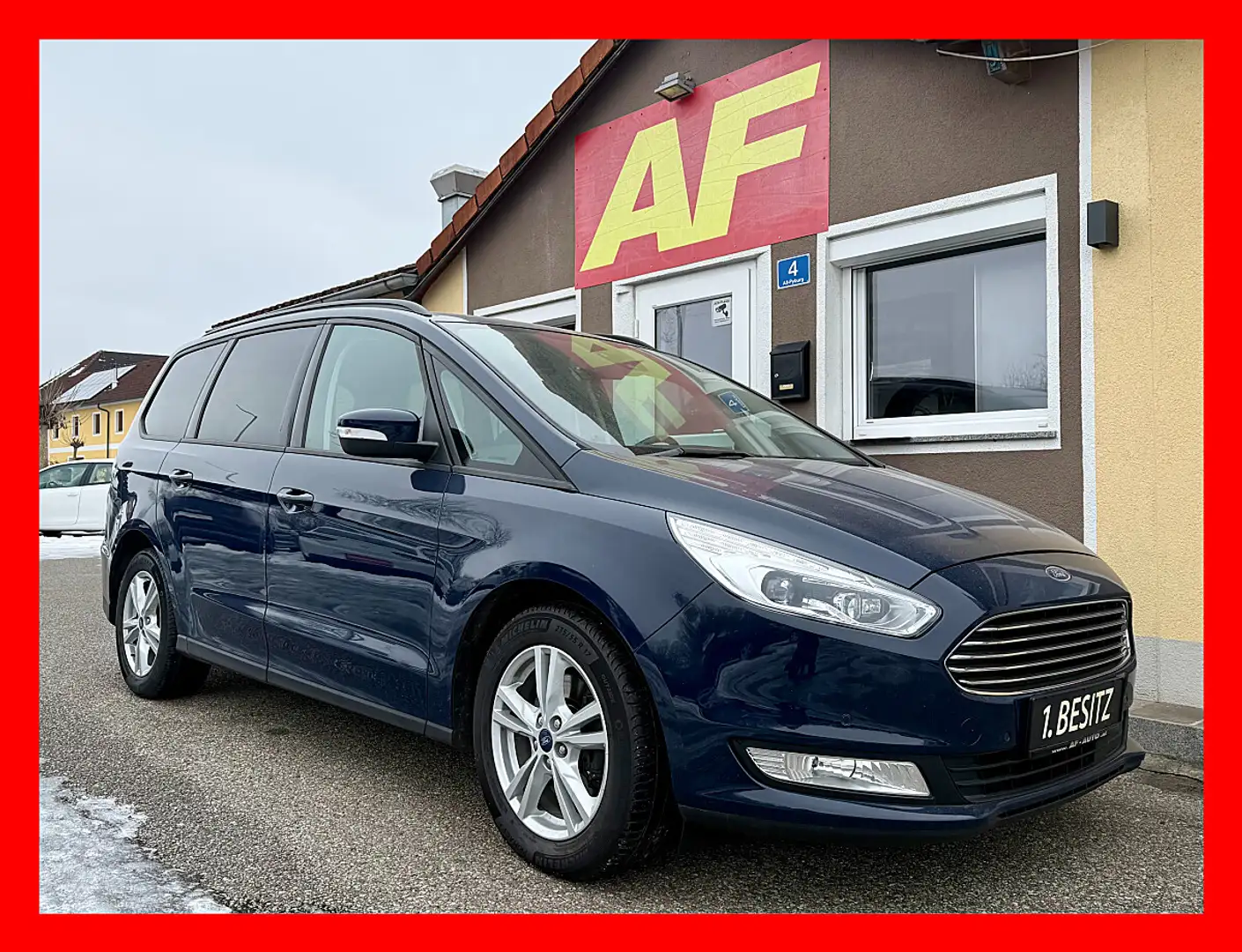 Ford Galaxy 2,0 EcoBlue SCR Business Aut. | ZAHNRIEMEN NEU ... Blau - 1