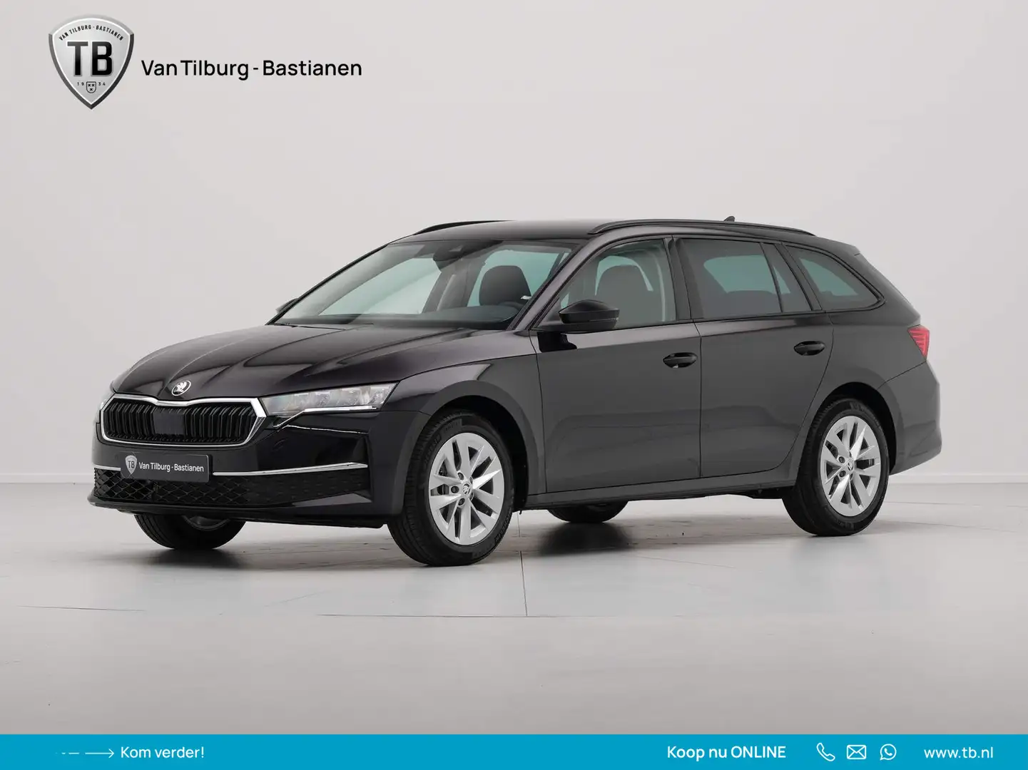 Skoda Octavia Combi 1.5 TSI Business Edition Plus Zwart - 1