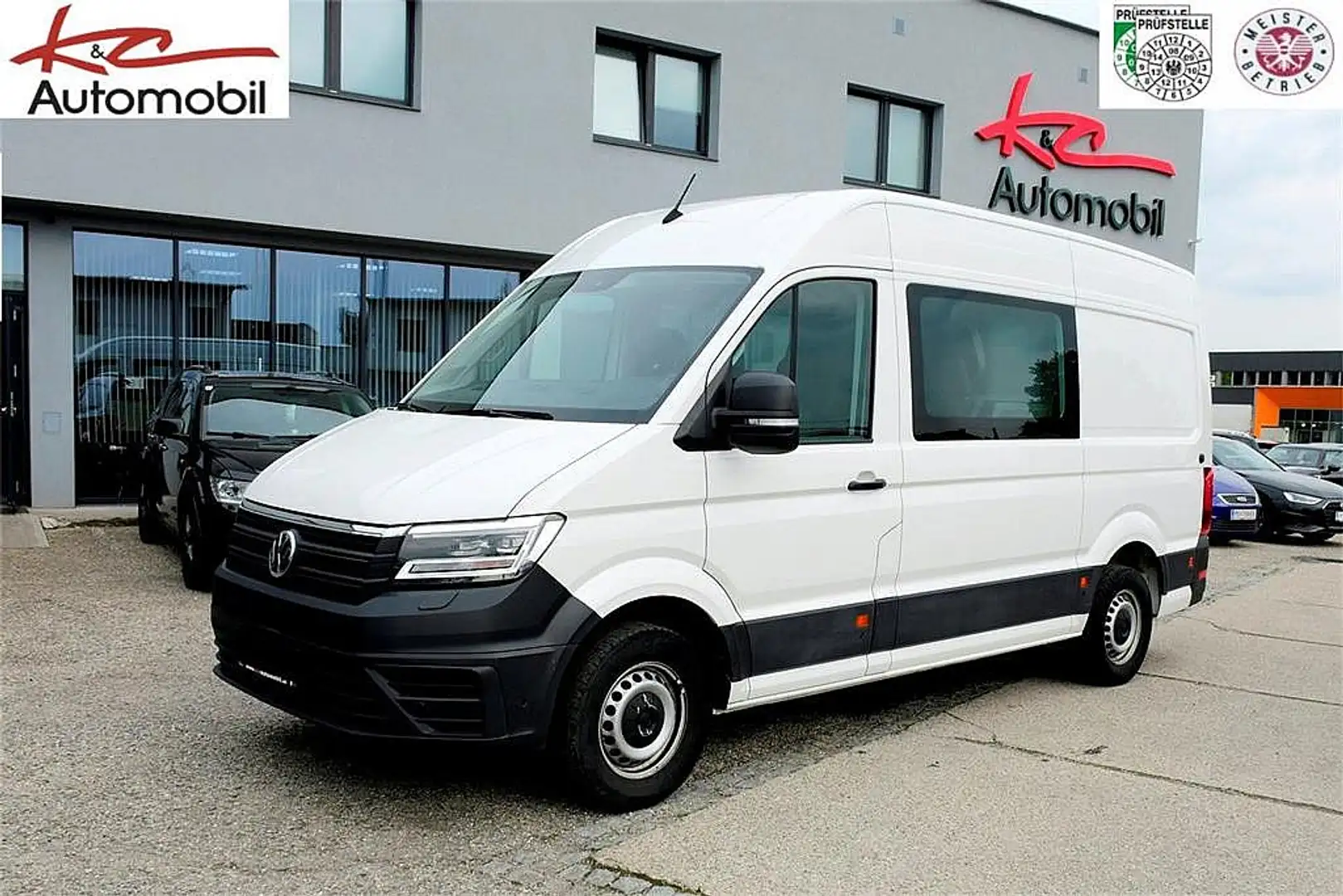 Volkswagen Crafter Crafter 35 Kasten MR L3H3 2,0-I-TDI Aut. Weiß - 1