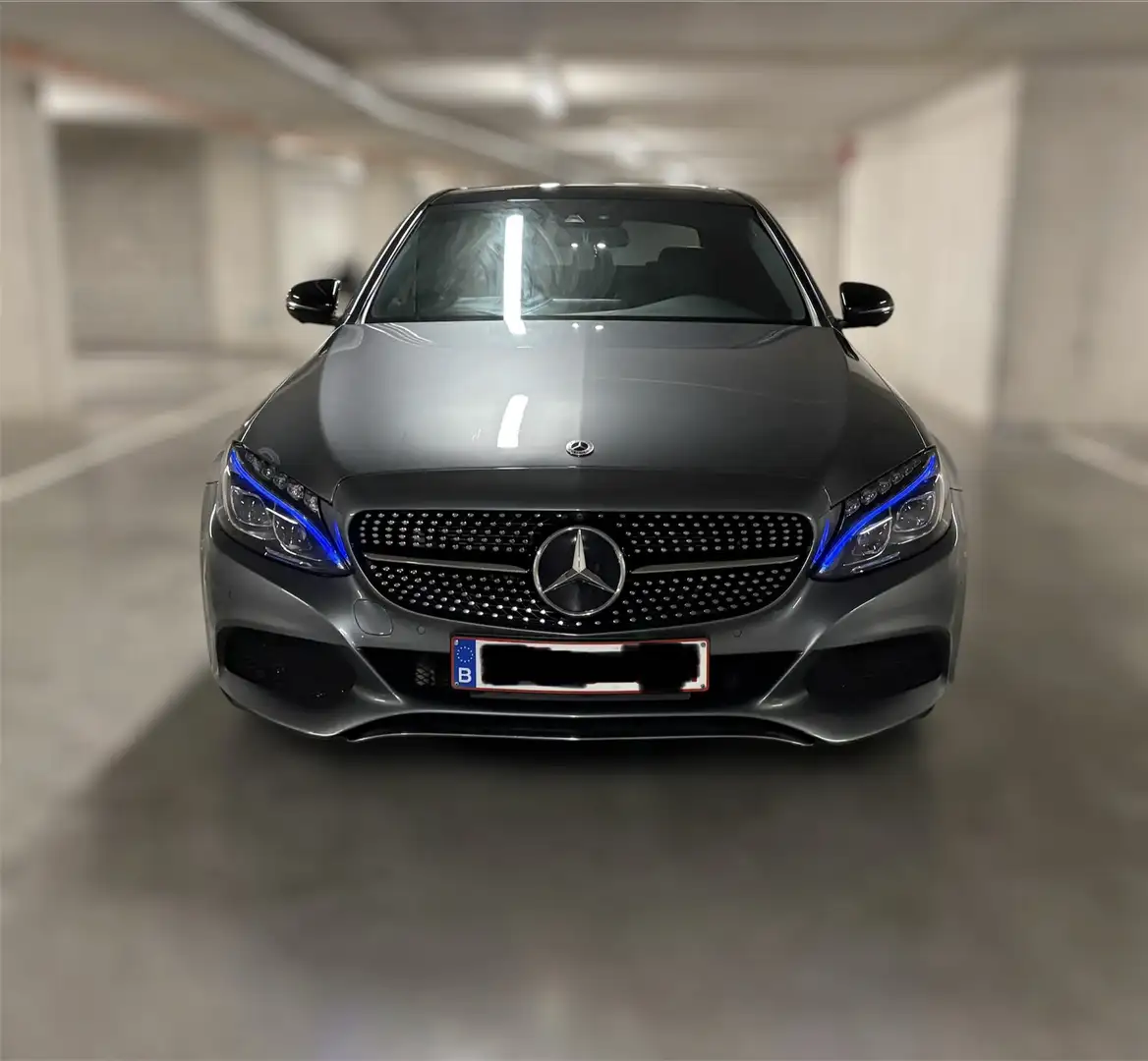 Mercedes-Benz C 220 d Bluetec interieur AMG FULL OPTIONS - 2